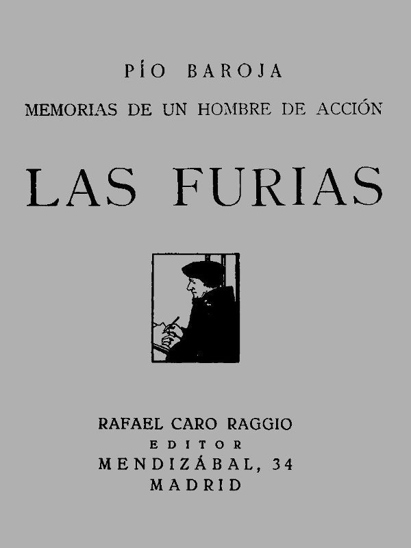 Portada de Las Furias, de Pío Baroja
