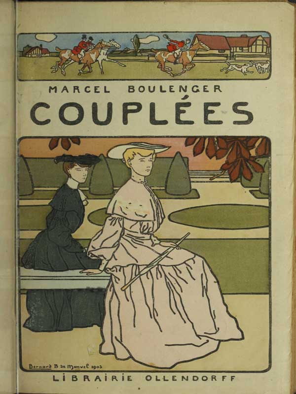 Copertina di Couplées: Roman, di Marcel Boulenger