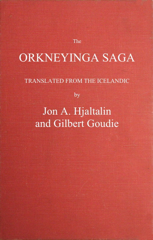 Cover of The Orkneyinga Saga by Anonymous