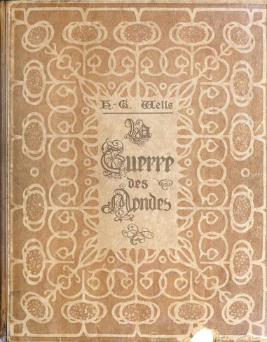 Portada de La guerre des mondes, de H. G. Wells