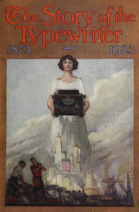 Copertina di The Story of the Typewriter, 1873-1923, di Herkimer County Historical Society