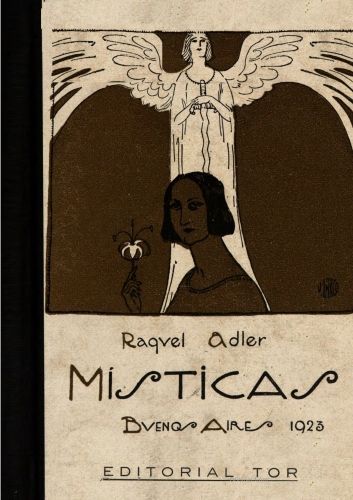 Portada de Místicas; poesías, de María Raquel Adler