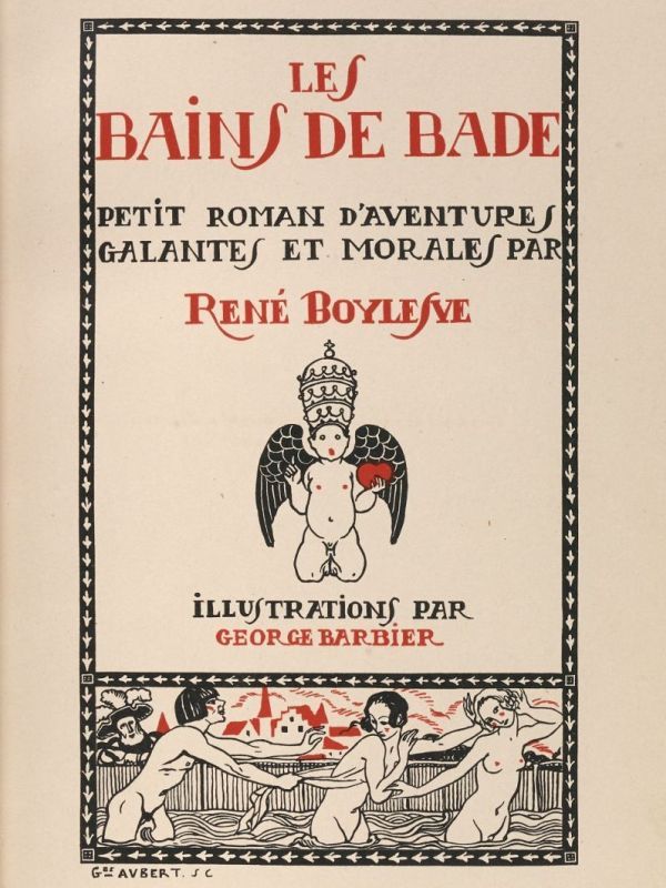 Copertina di Les Bains de Bade: Petit Roman d'aventures Galantes et morales, di René Boylesve