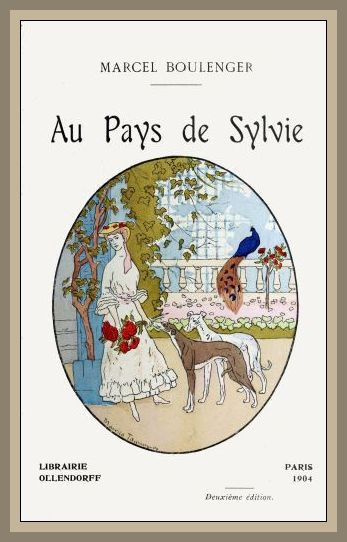 Copertina di Au pays de Sylvie, di Marcel Boulenger