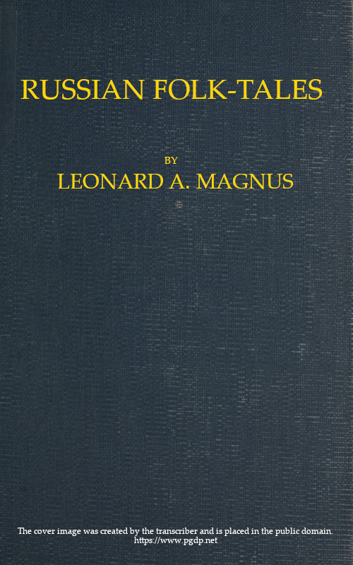 Cover of Russian Folk-Tales by A. N. Afanas'ev