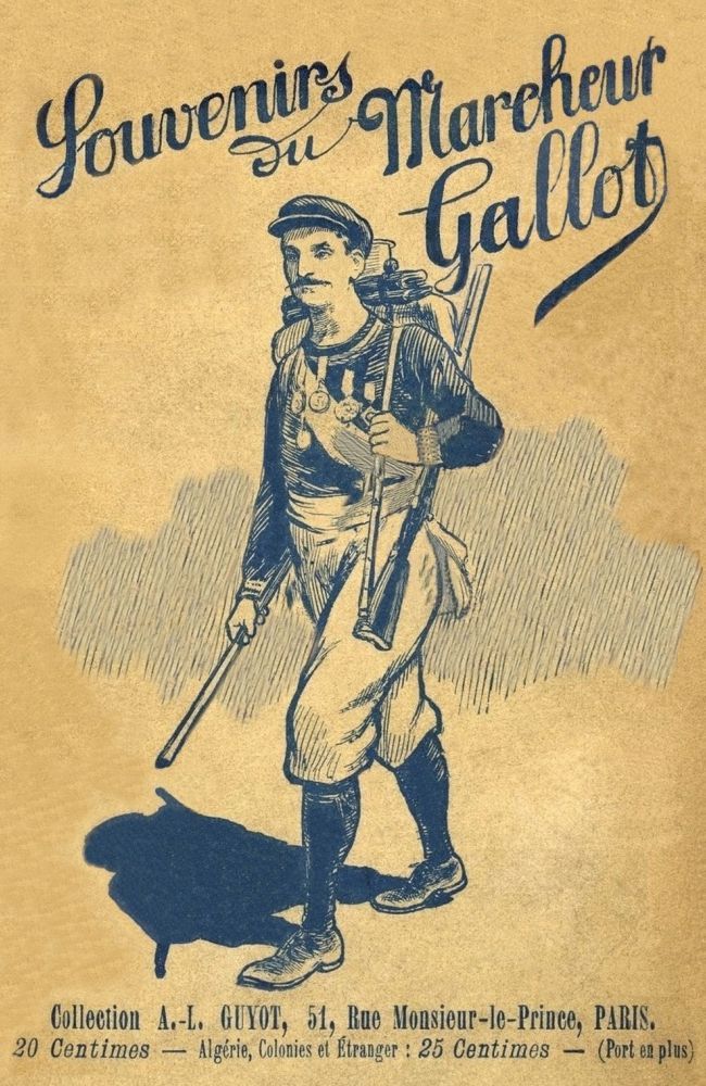 Portada de Souvenirs du célèbre marcheur Gallot, le roi des marcheurs. Première partie, de Yves Gallot