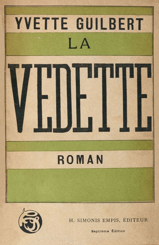 Copertina di La Vedette, di Yvette Guilbert
