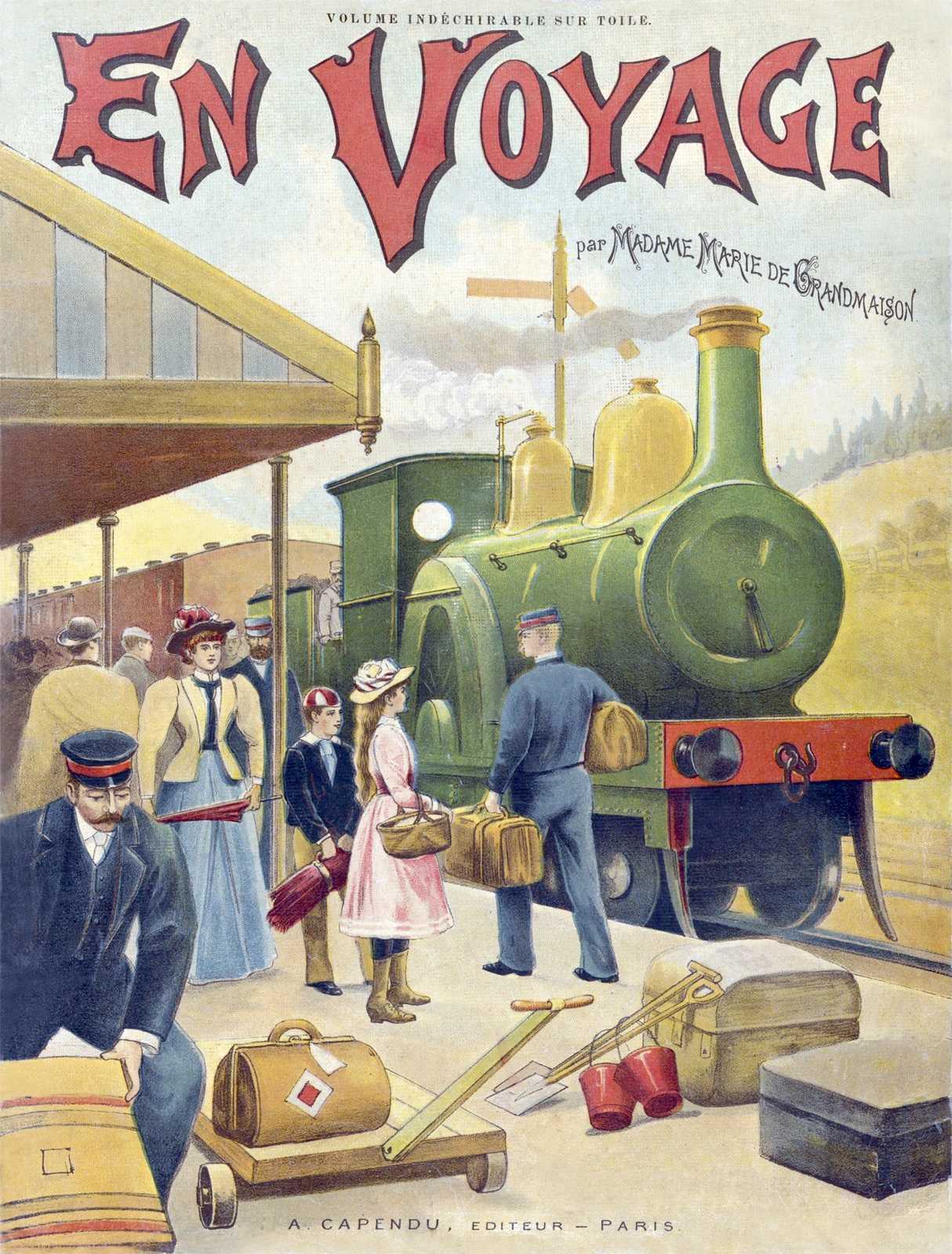 Copertina di En voyage, di Marie de Grandmaison