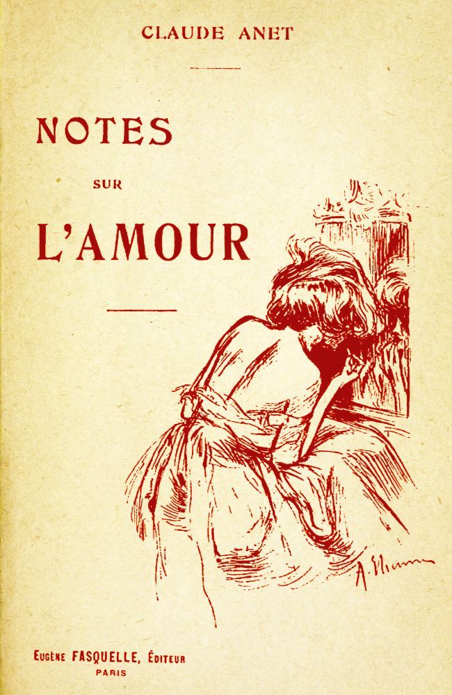 Portada de Notes sur l'Amour, de Claude Anet