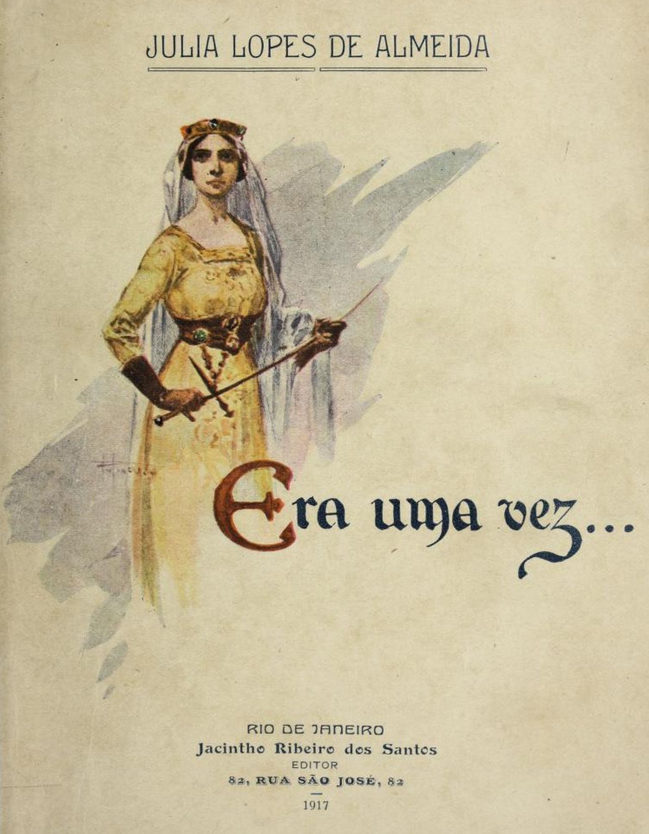 Portada de Era uma vez..., de Júlia Lopes de Almeida