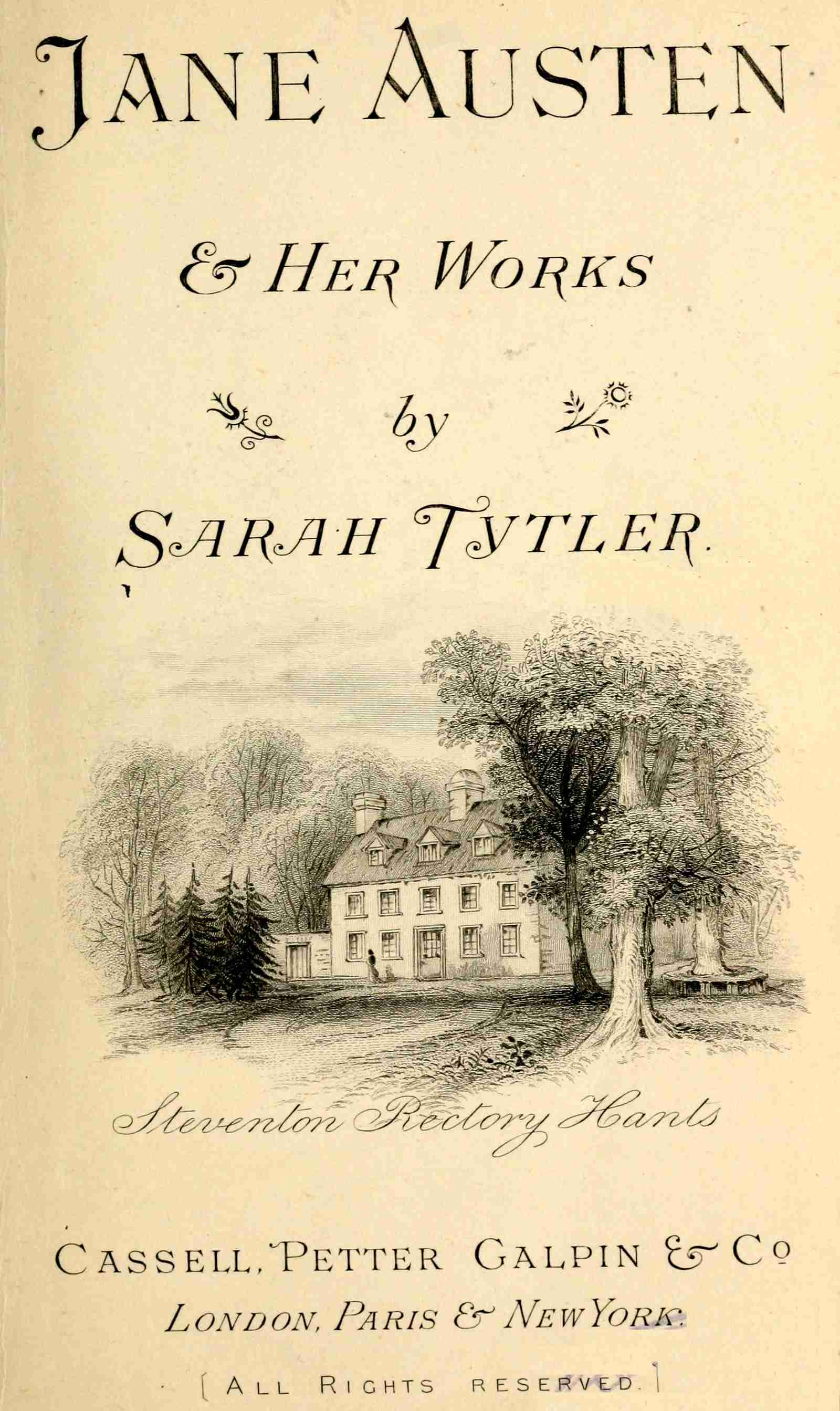 Portada de Jane Austen and her works, de Sarah Tytler