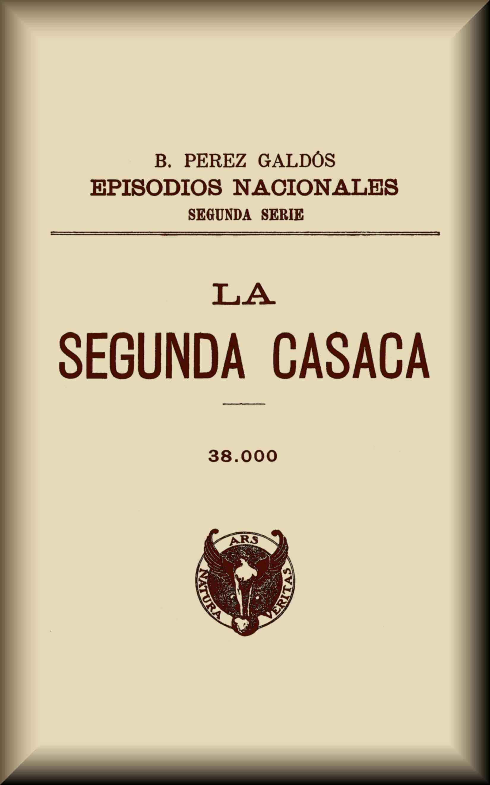 Portada de La segunda casaca, de Benito Pérez Galdós