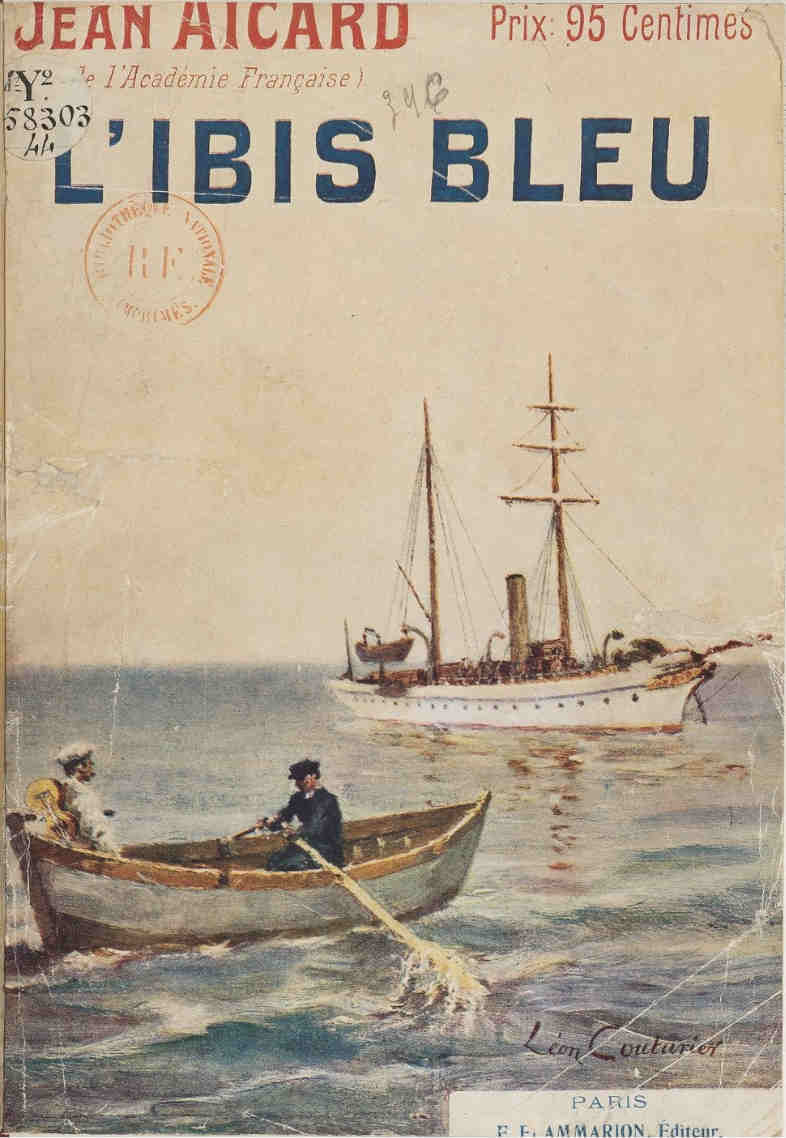 Copertina di L'ibis bleu, di Jean Aicard