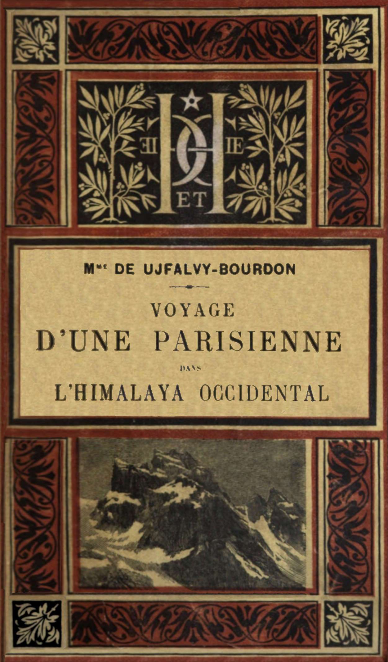 Copertina di Voyage d'une Parisienne dans l'Himalaya occidental, di Marie de Ujfalvy-Bourdon