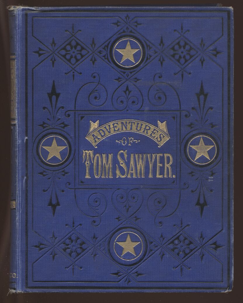Operculum “The Adventures of Tom Sawyer, Part 1.”, auctore Mark Twain