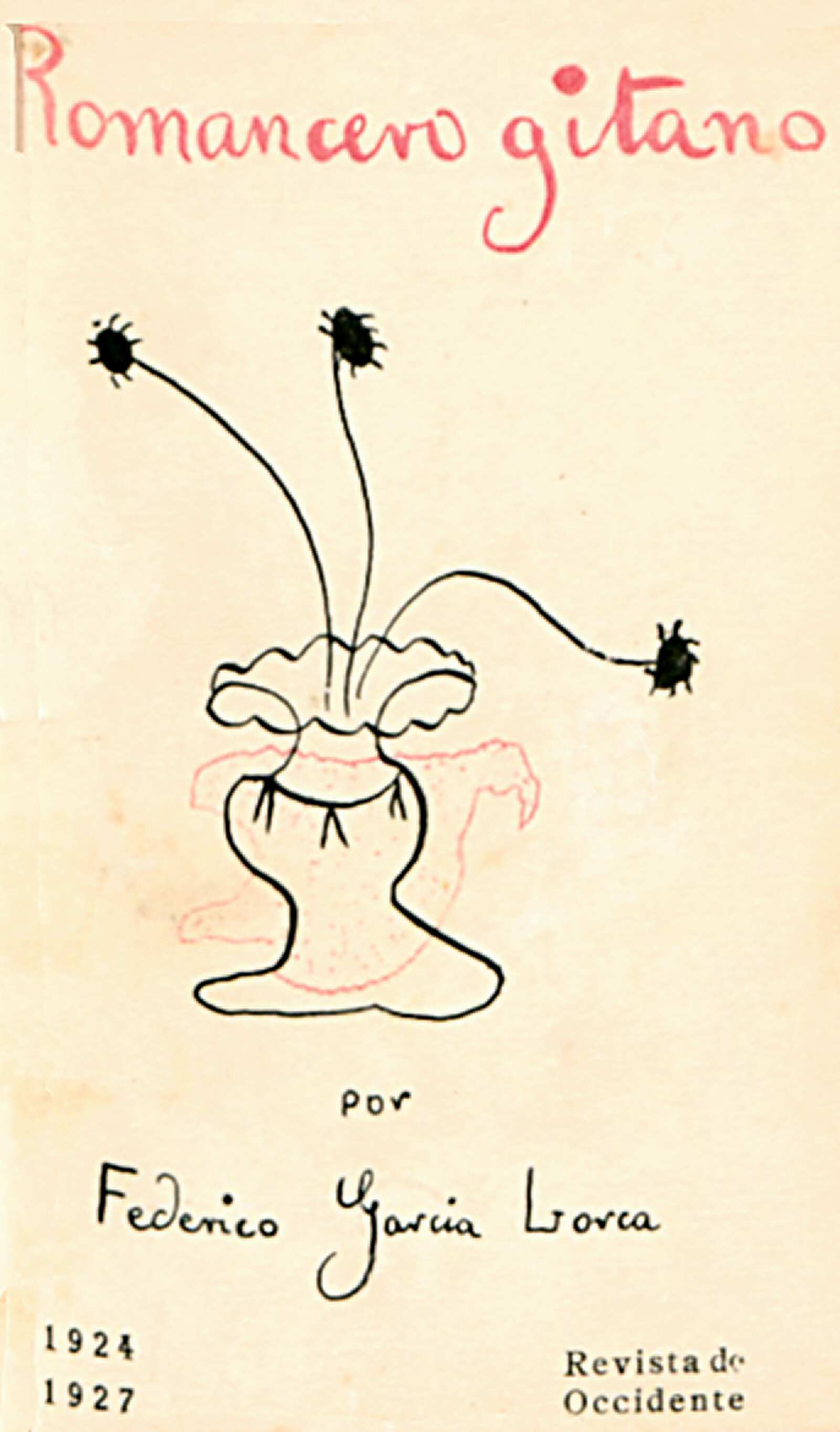 Cover of Romancero gitano by Federico García Lorca