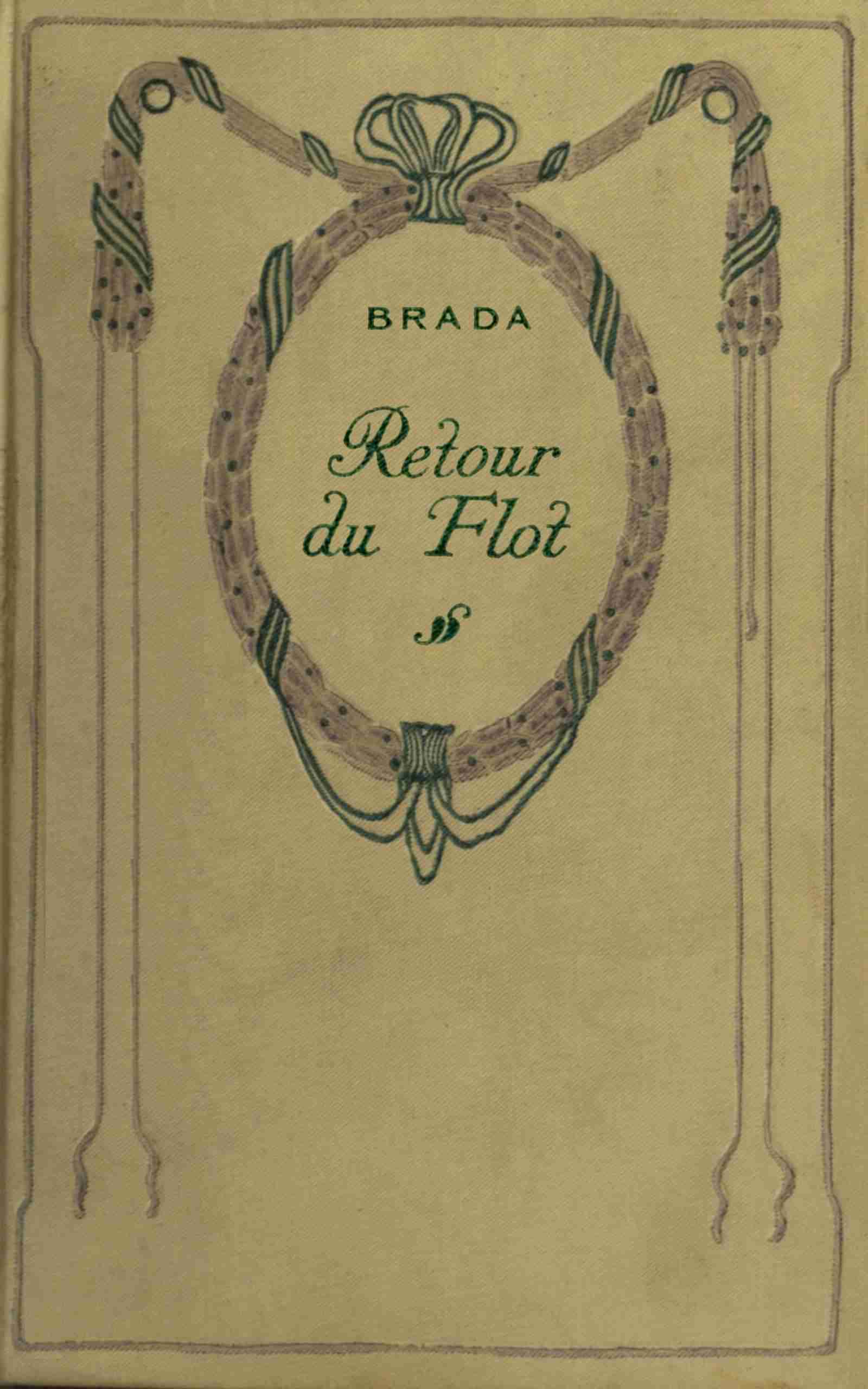 Portada de Retour du flot, de Brada