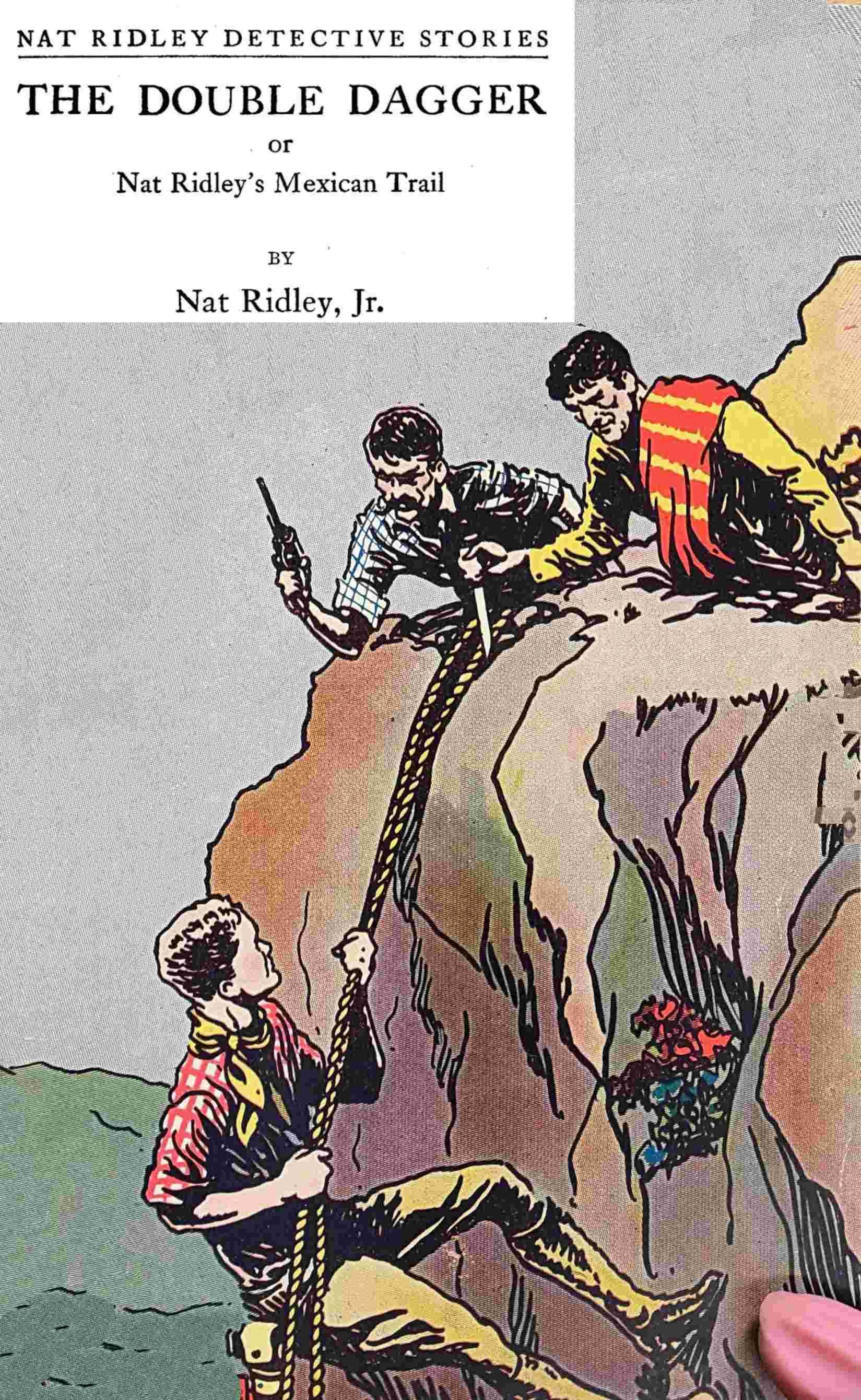 Cover of The double dagger by Nat Ridley