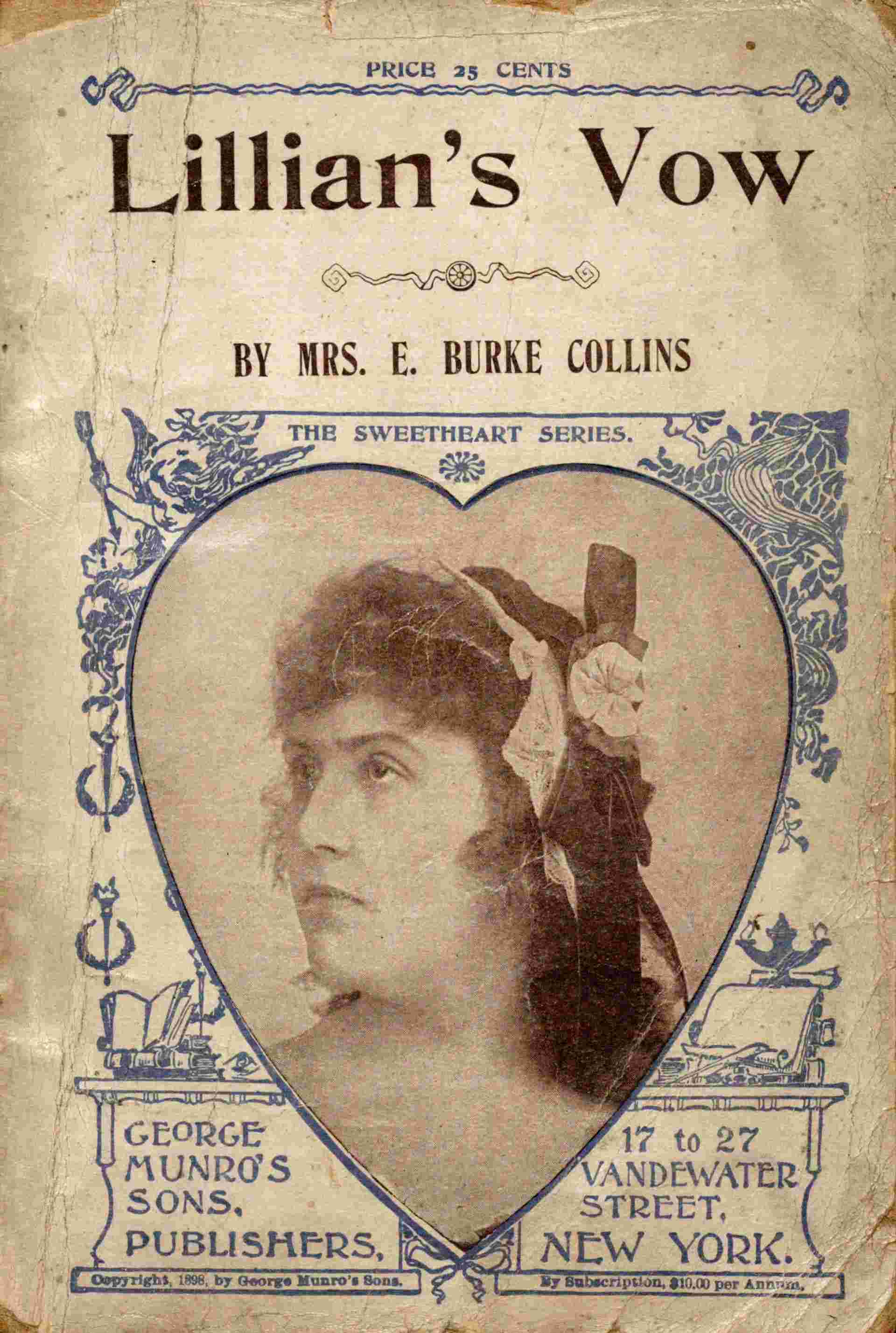 Cover of Lillian's vow by Mrs. E. Burke Collins