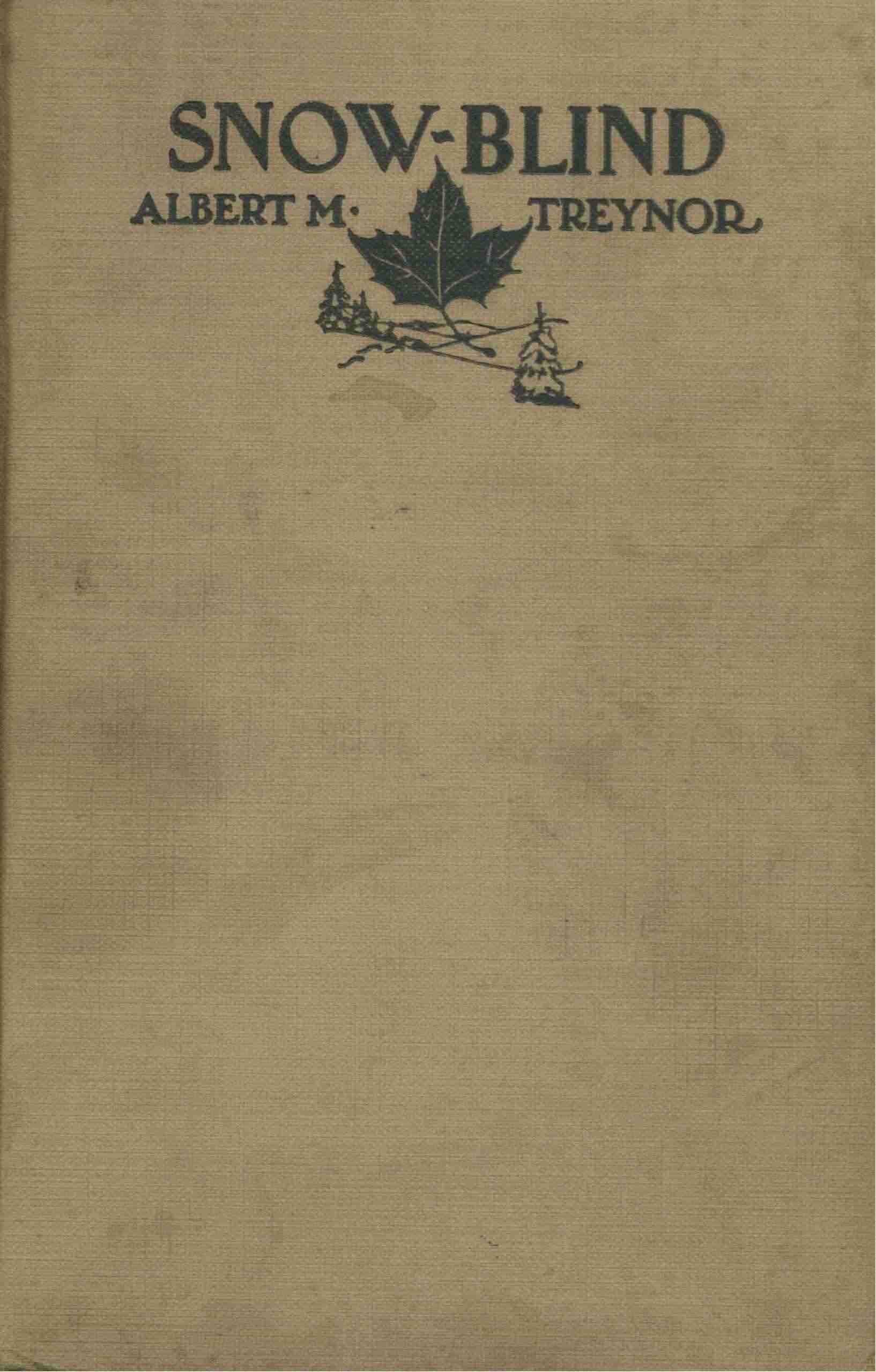 Operculum “Snow-blind”, auctore Albert M. Treynor