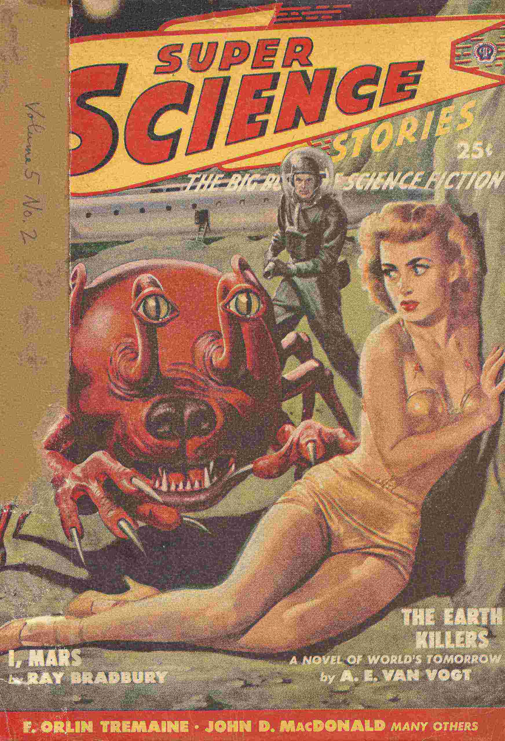 Cover of I, Mars by Ray Bradbury