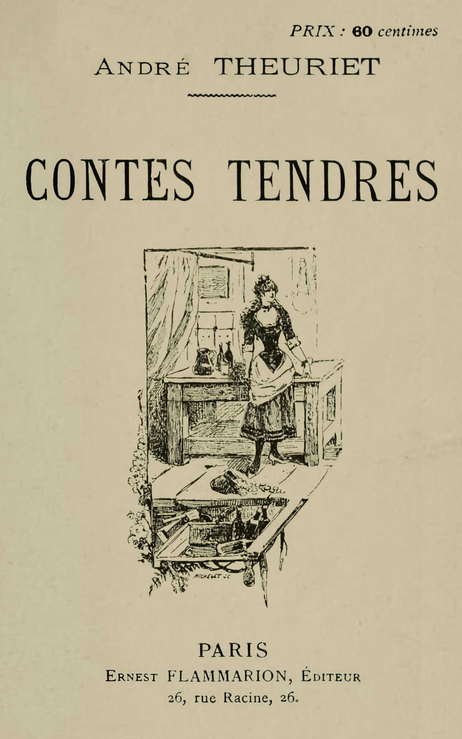 Copertina di Contes tendres, di André Theuriet
