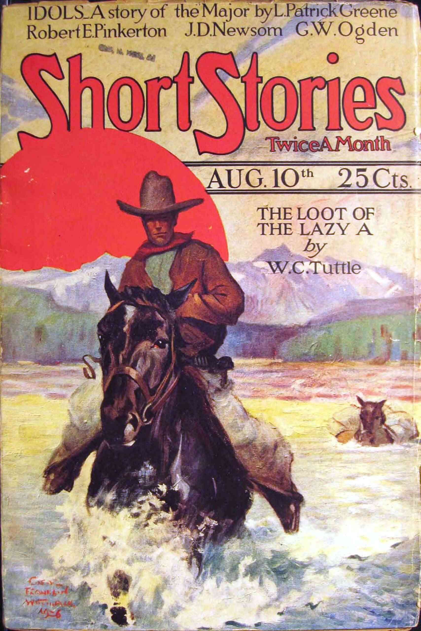 Cover of The loot of the Lazy A by W. C. Tuttle