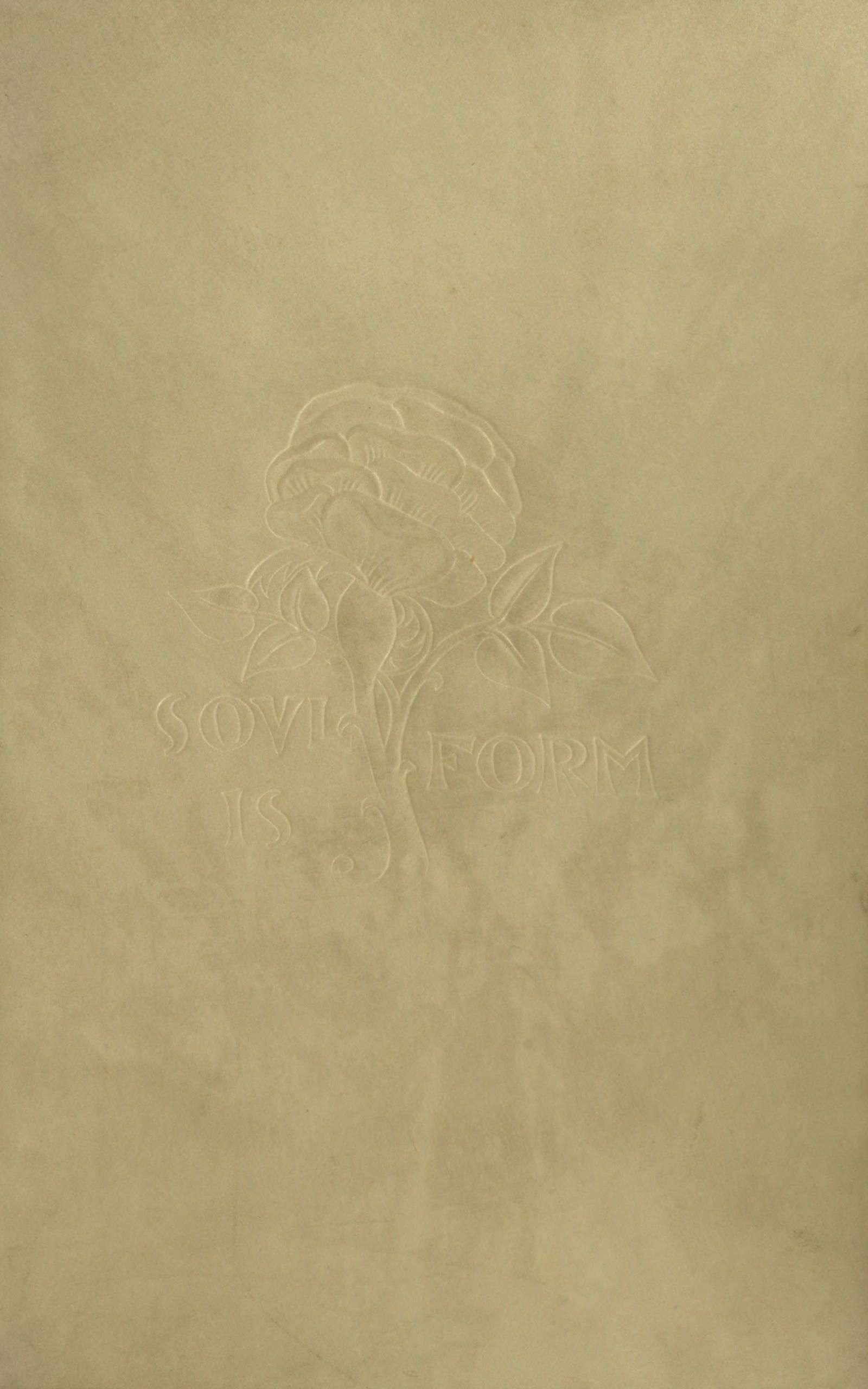 Operculum “The flower and the leaf”, auctore Anonymous