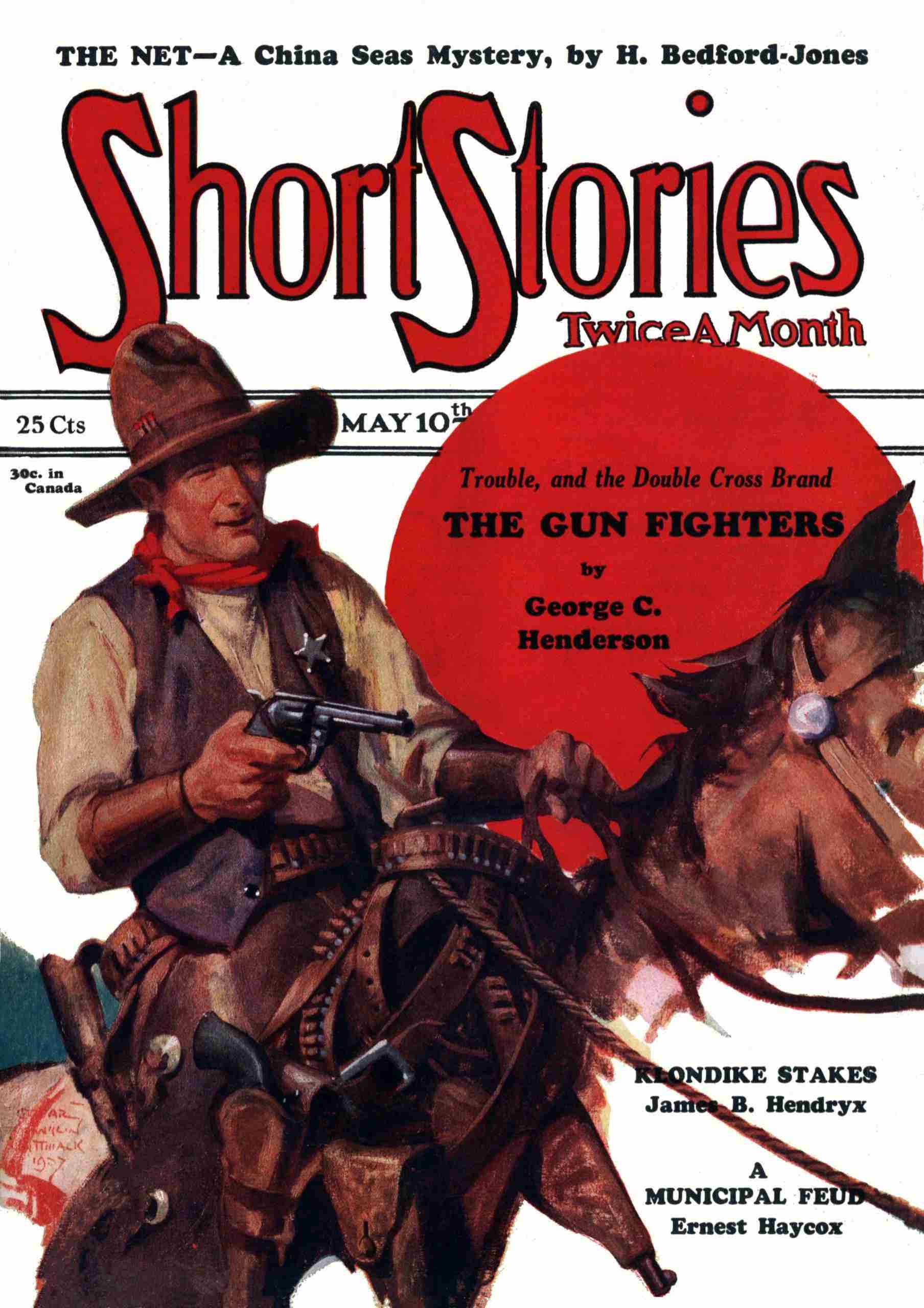 Capa de A municipal feud, de Ernest Haycox