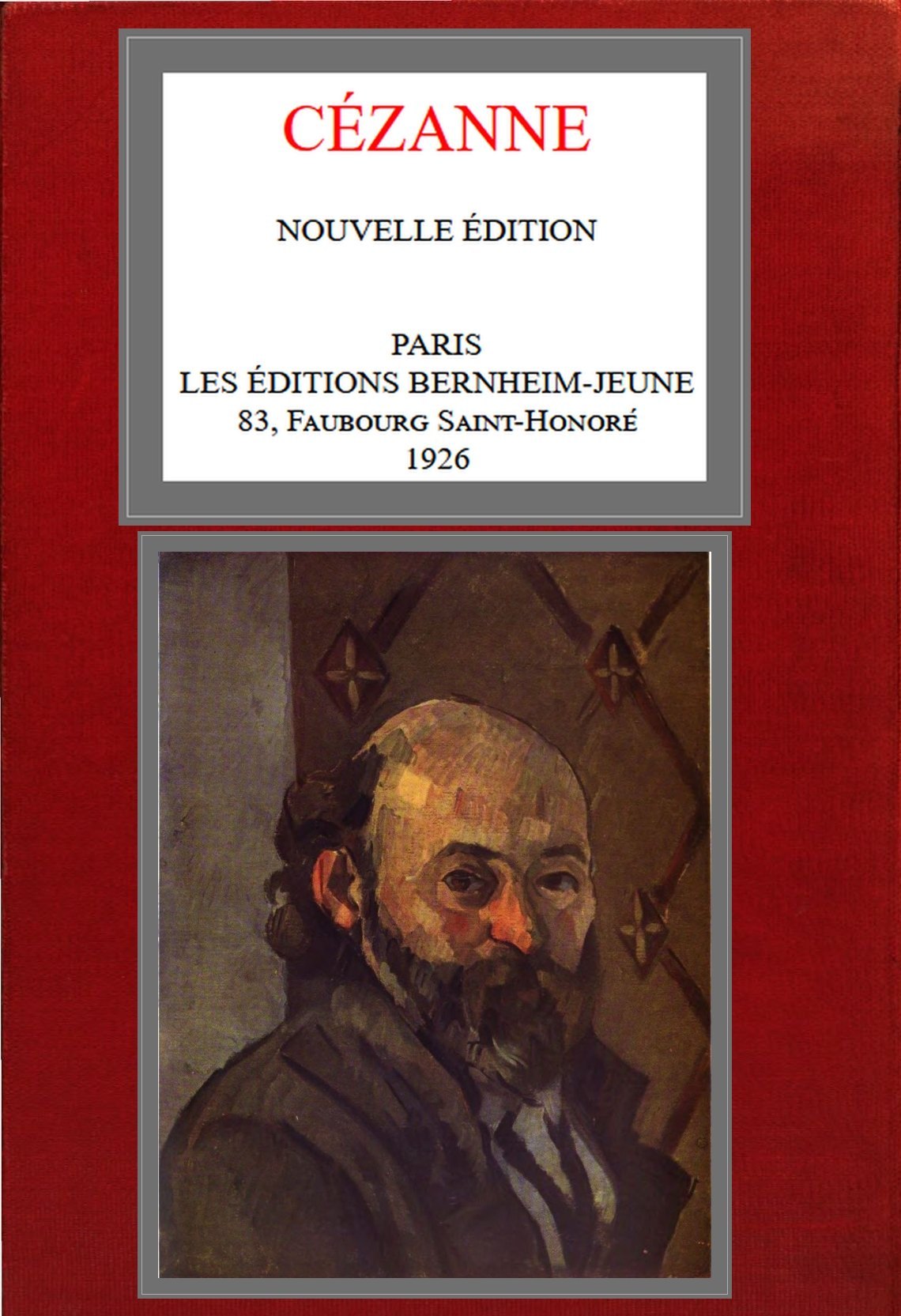 Copertina di Cézanne, di Joachim Gasquet