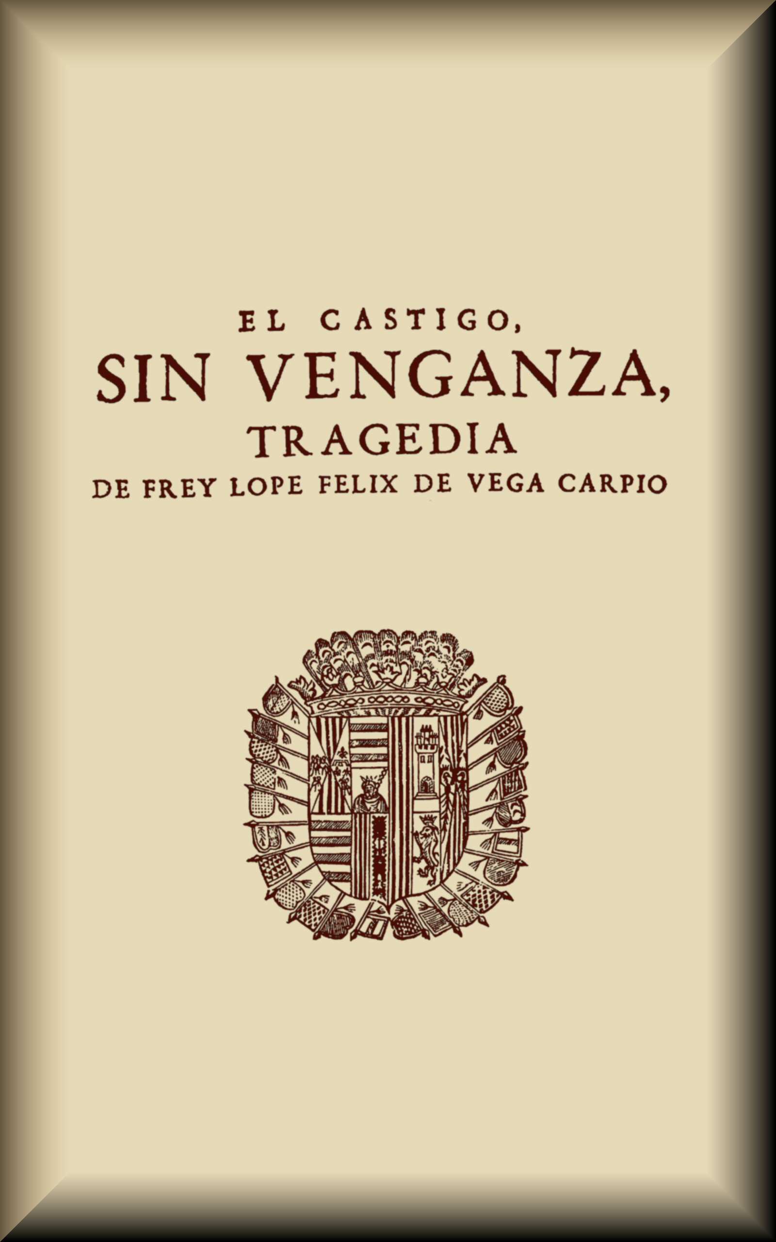 Portada de El castigo sin venganza, de Lope de Vega