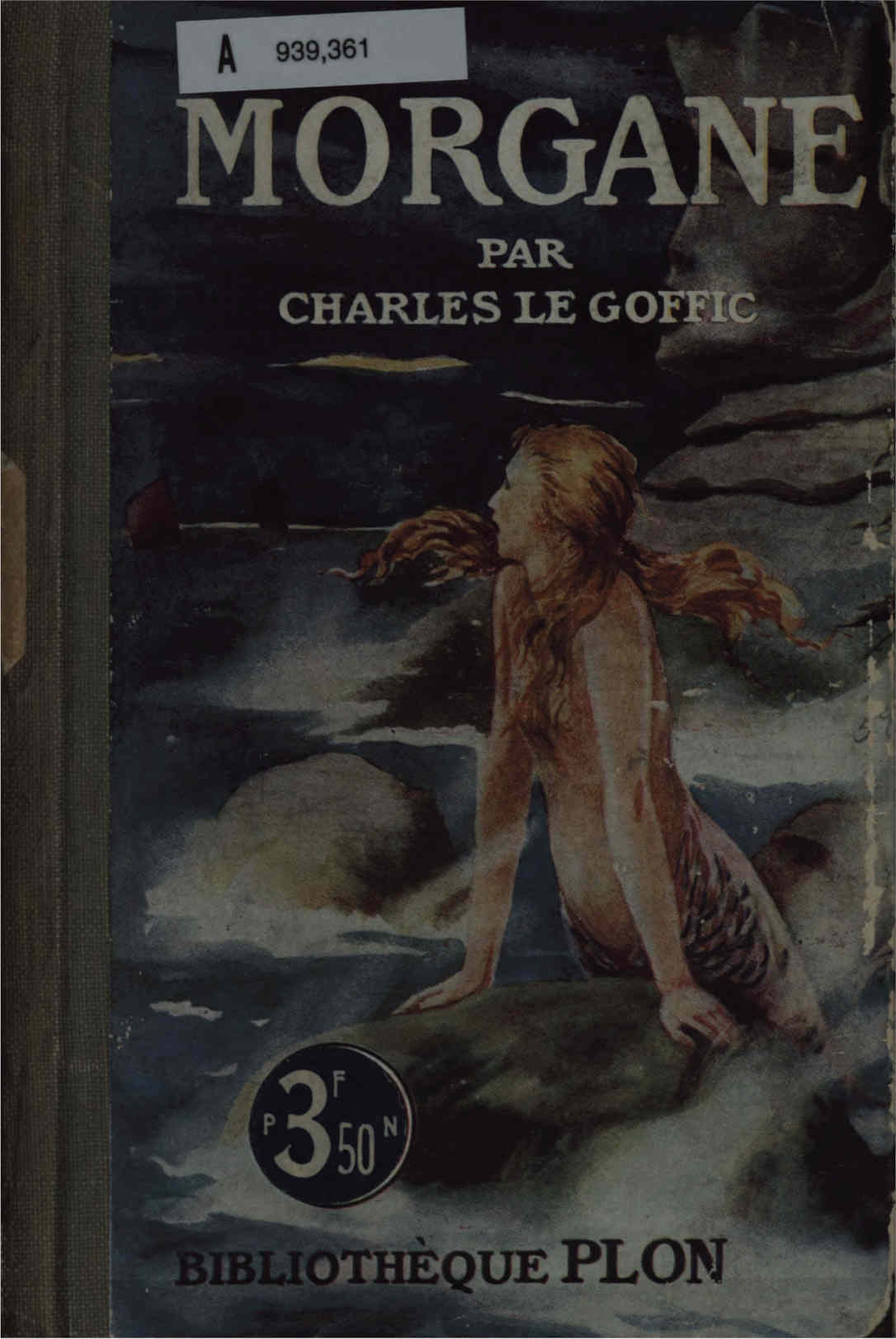 Portada de Morgane, de Charles Le Goffic