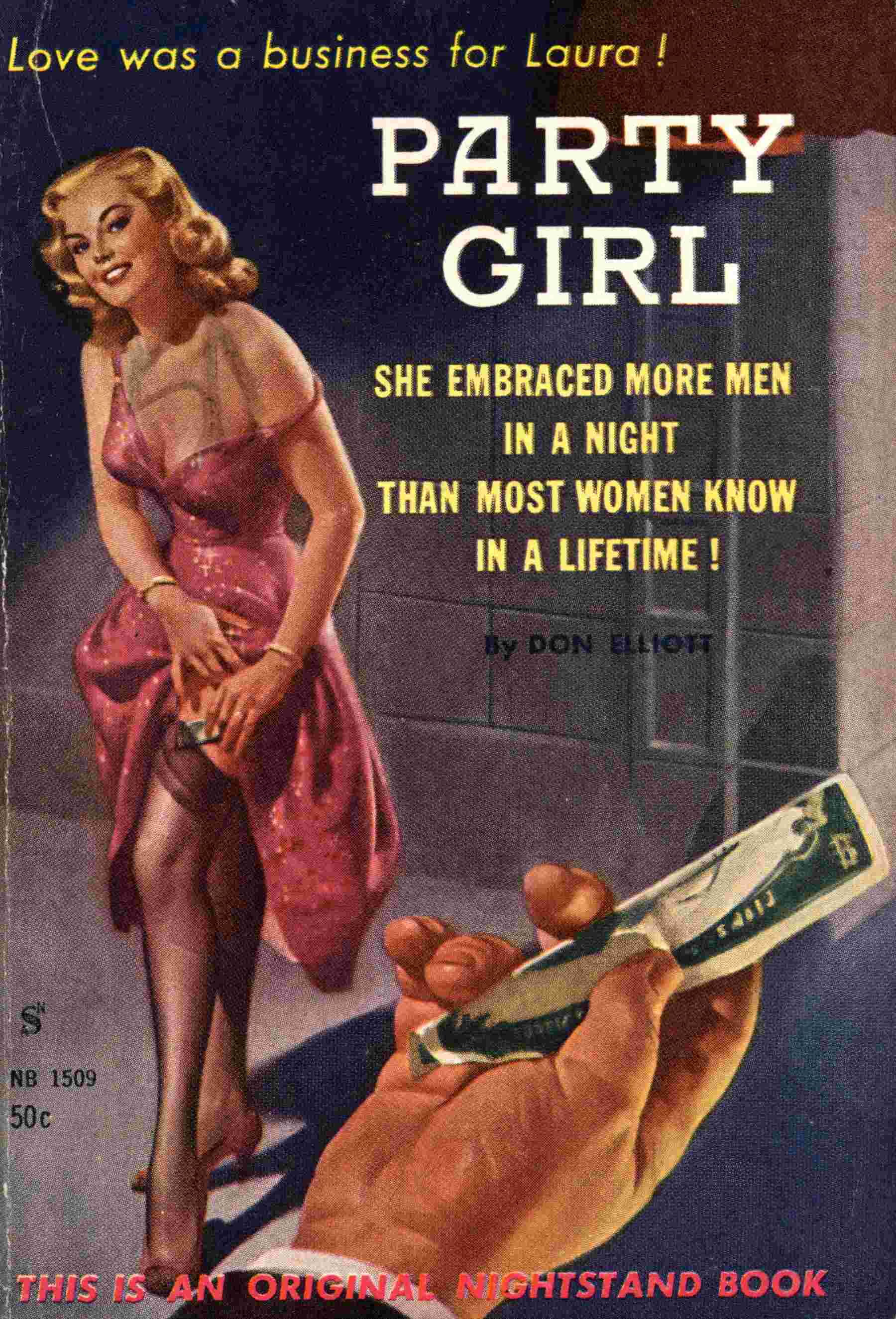 Couverture de Party girl par Robert Silverberg