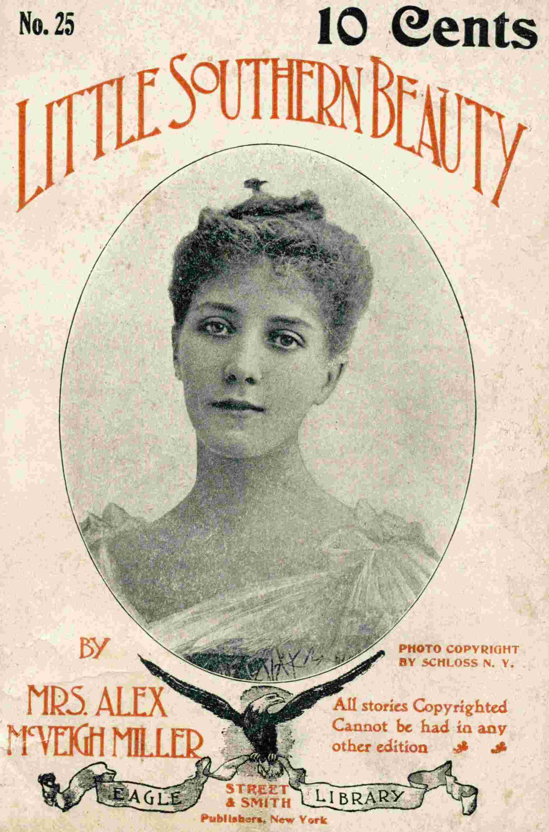 Copertina di A little southern beauty, di Mrs. Alex. McVeigh Miller