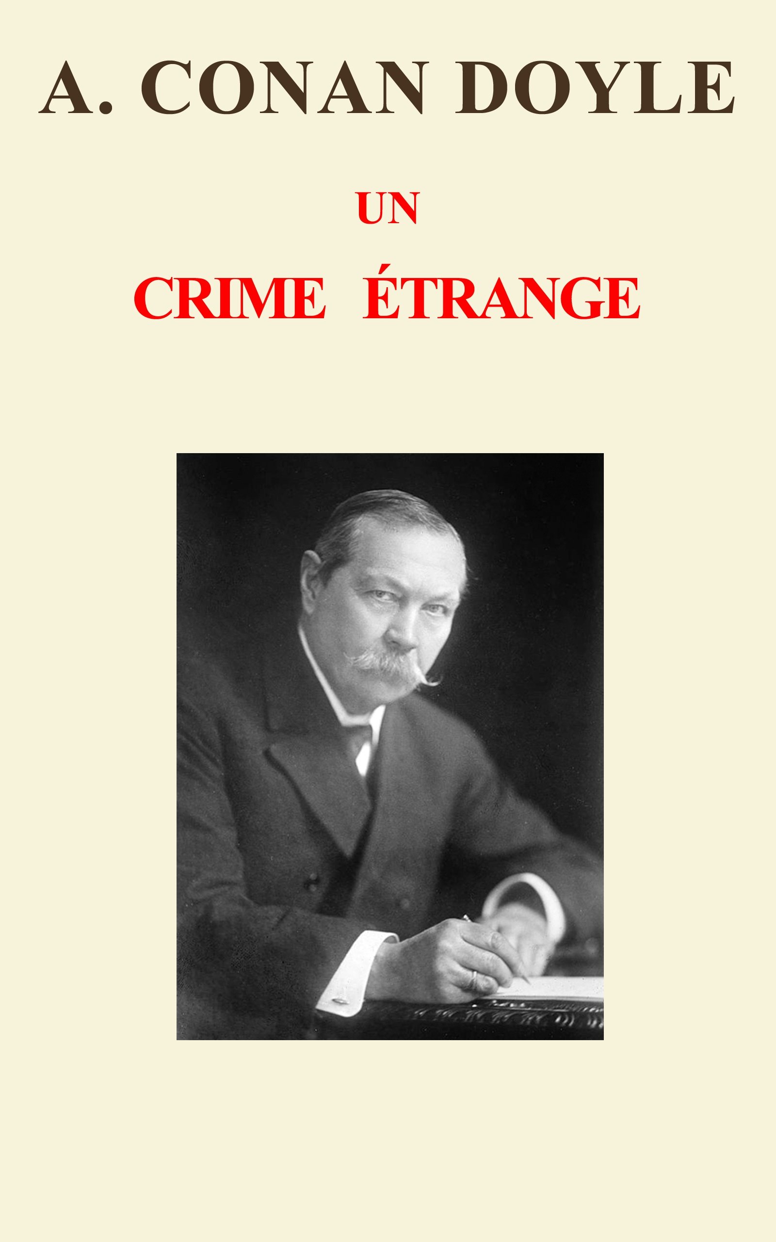Portada de Un crime étrange, de Arthur Conan Doyle