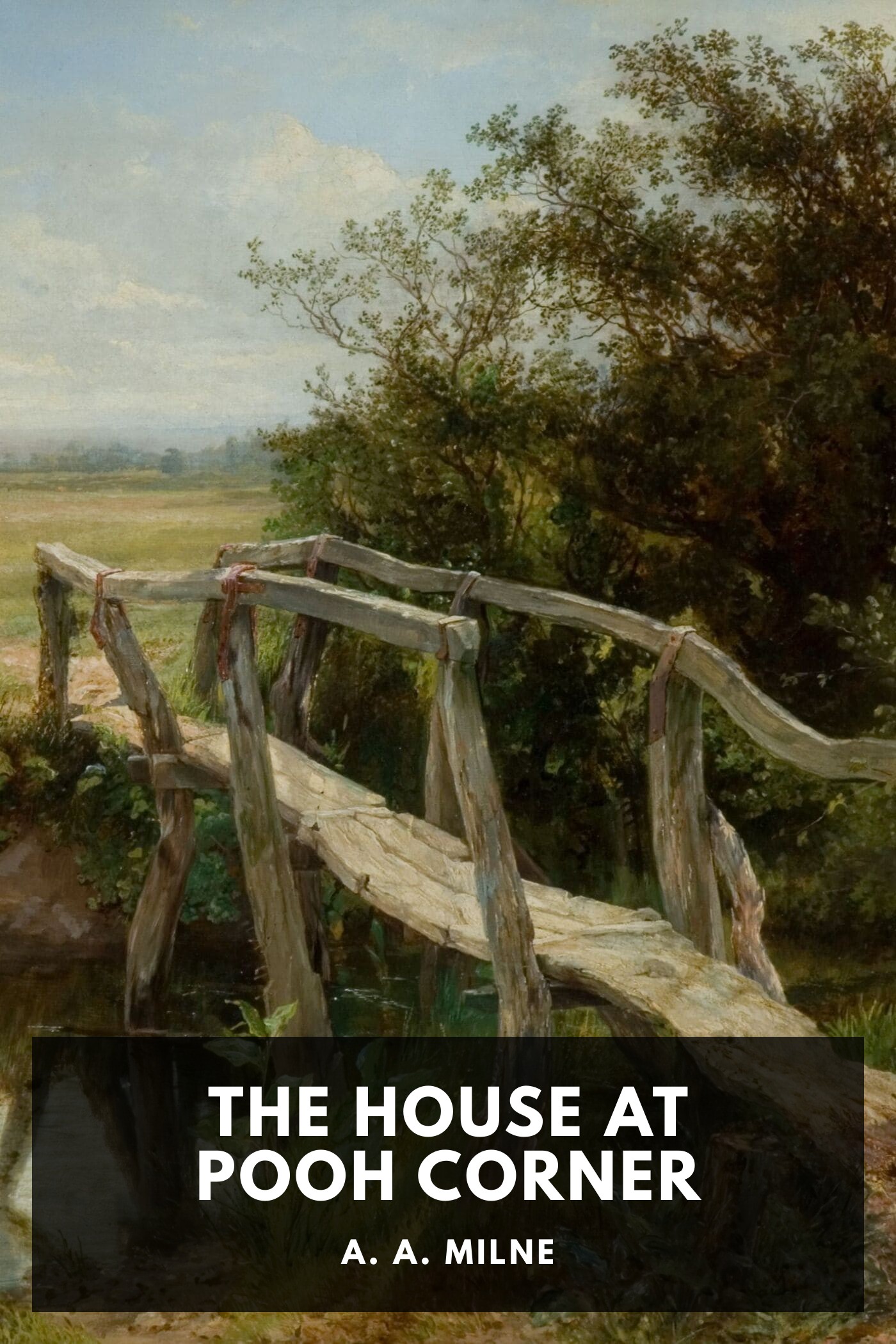 Portada de The House at Pooh Corner, de A. A. Milne