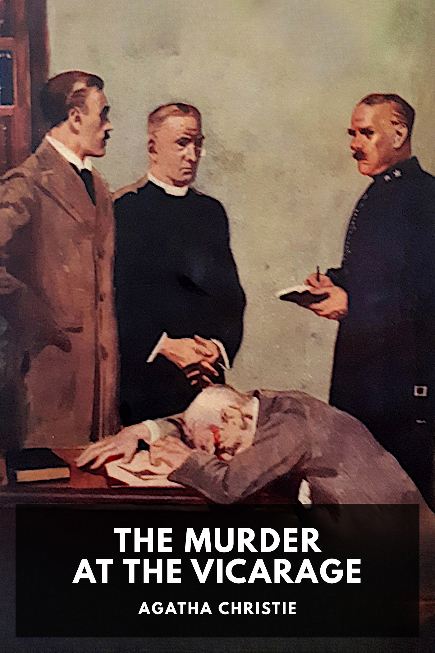 Couverture de The Murder at the Vicarage par Agatha Christie
