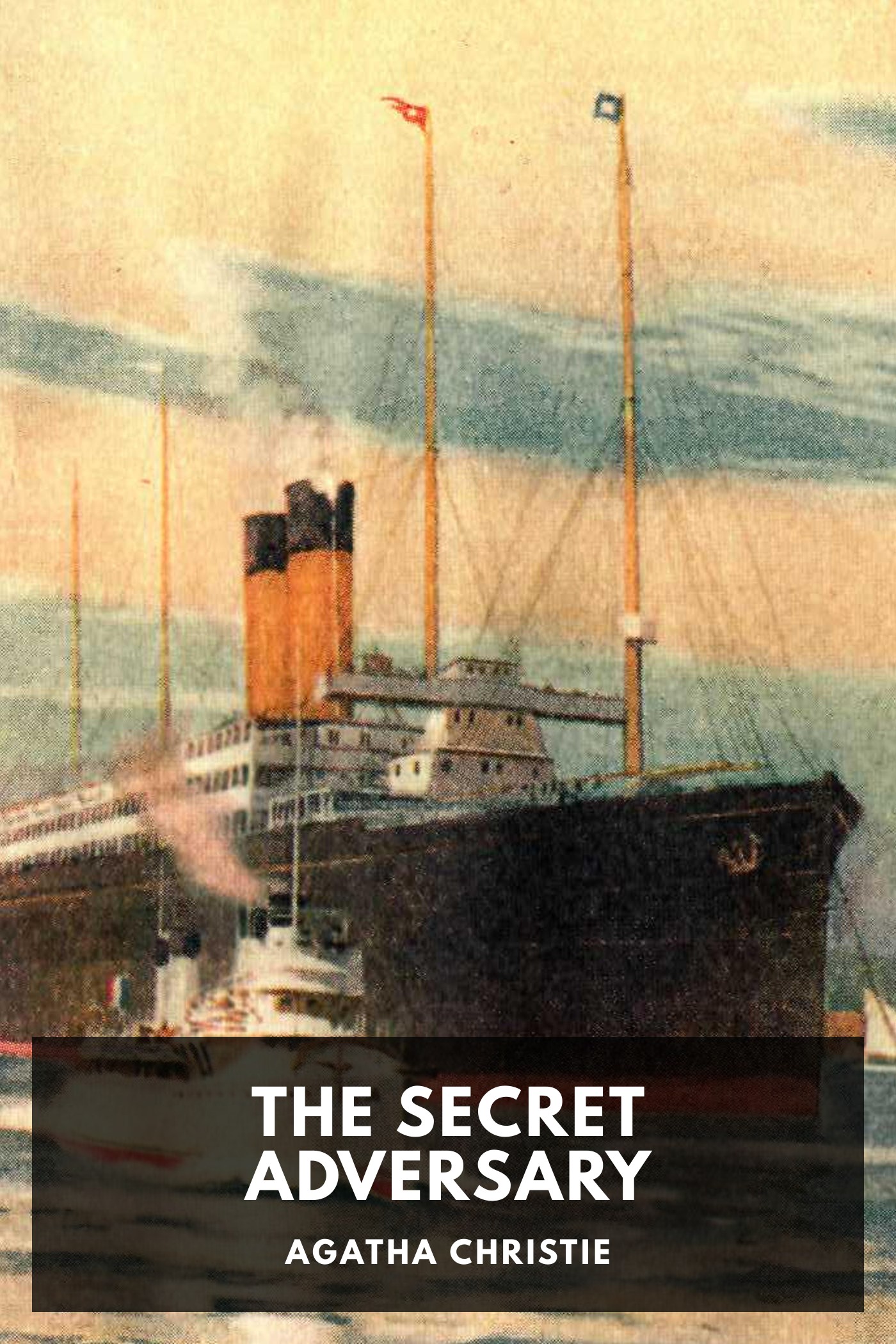 Portada de The Secret Adversary, de Agatha Christie