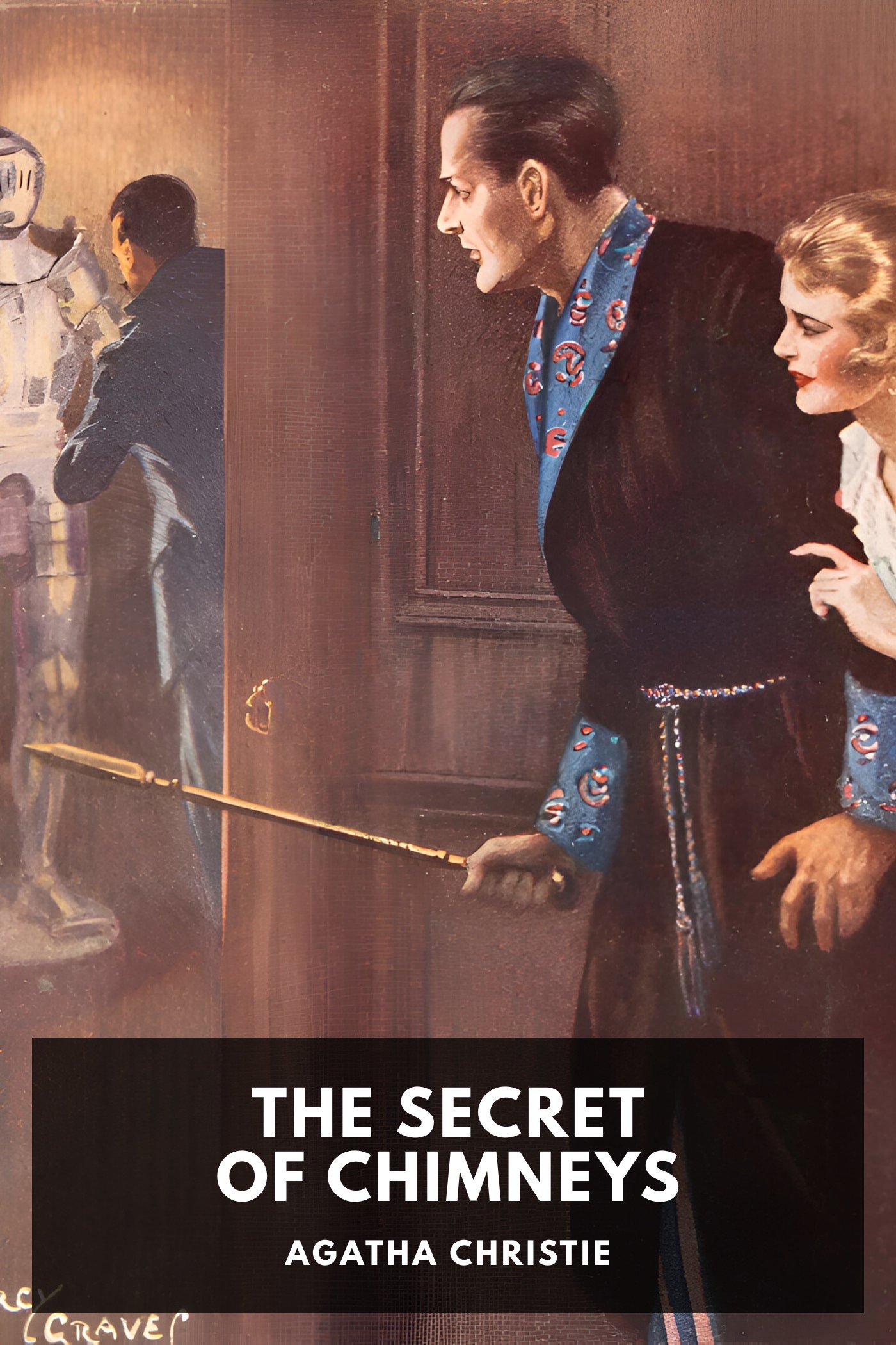 Couverture de The Secret of Chimneys par Agatha Christie