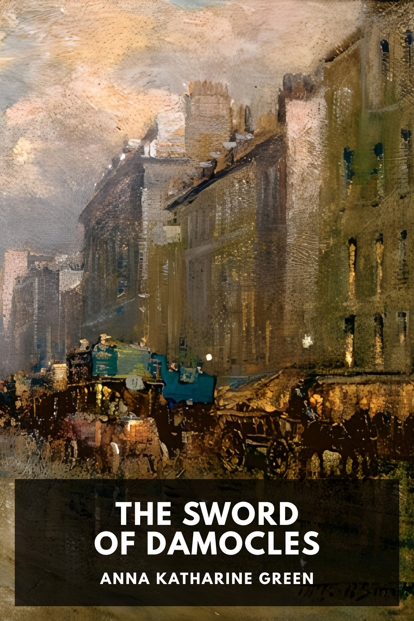 Portada de The Sword of Damocles, de Anna Katharine Green