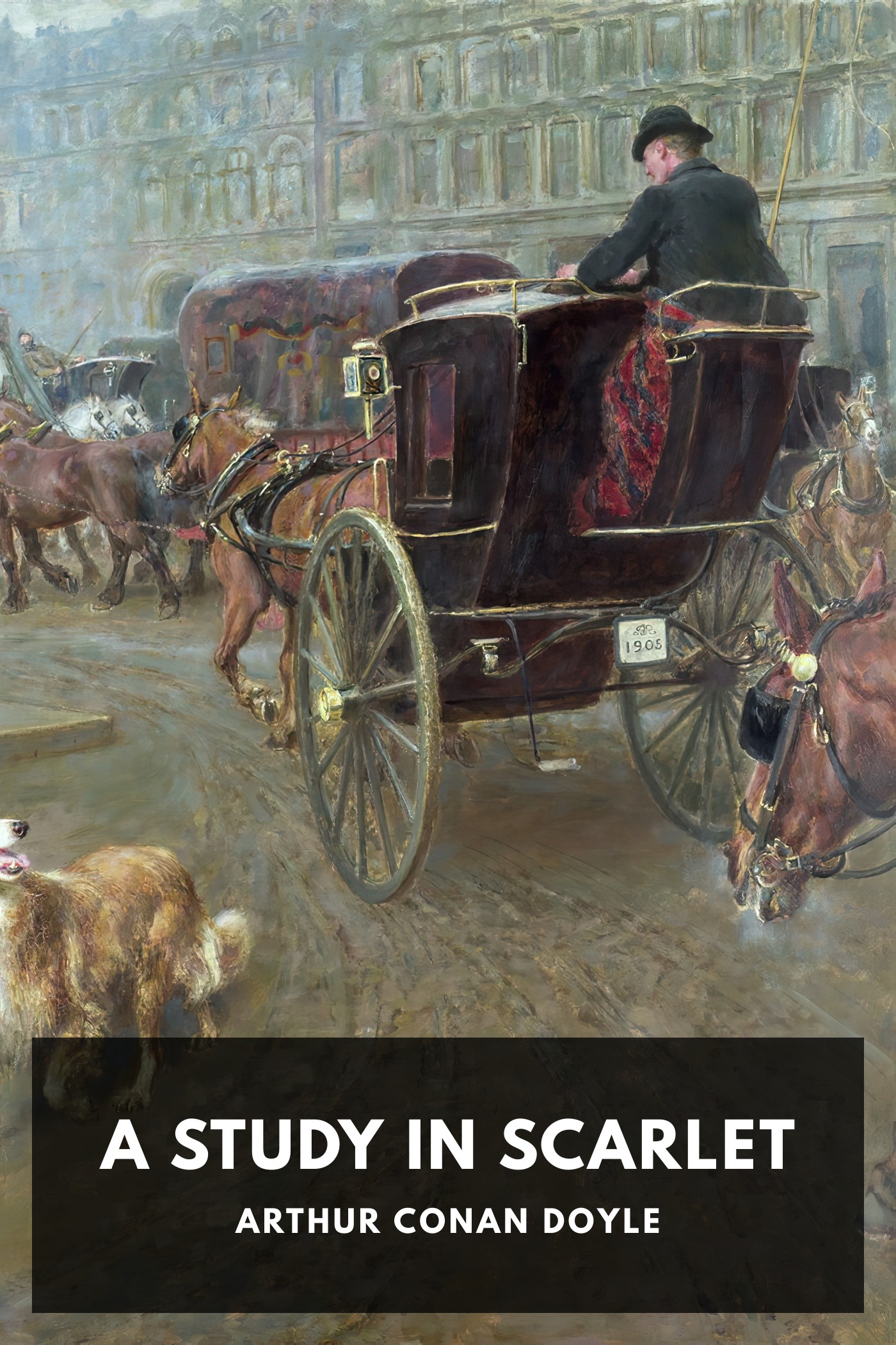 Cover of A Study in Scarlet by Arthur Conan Doyle