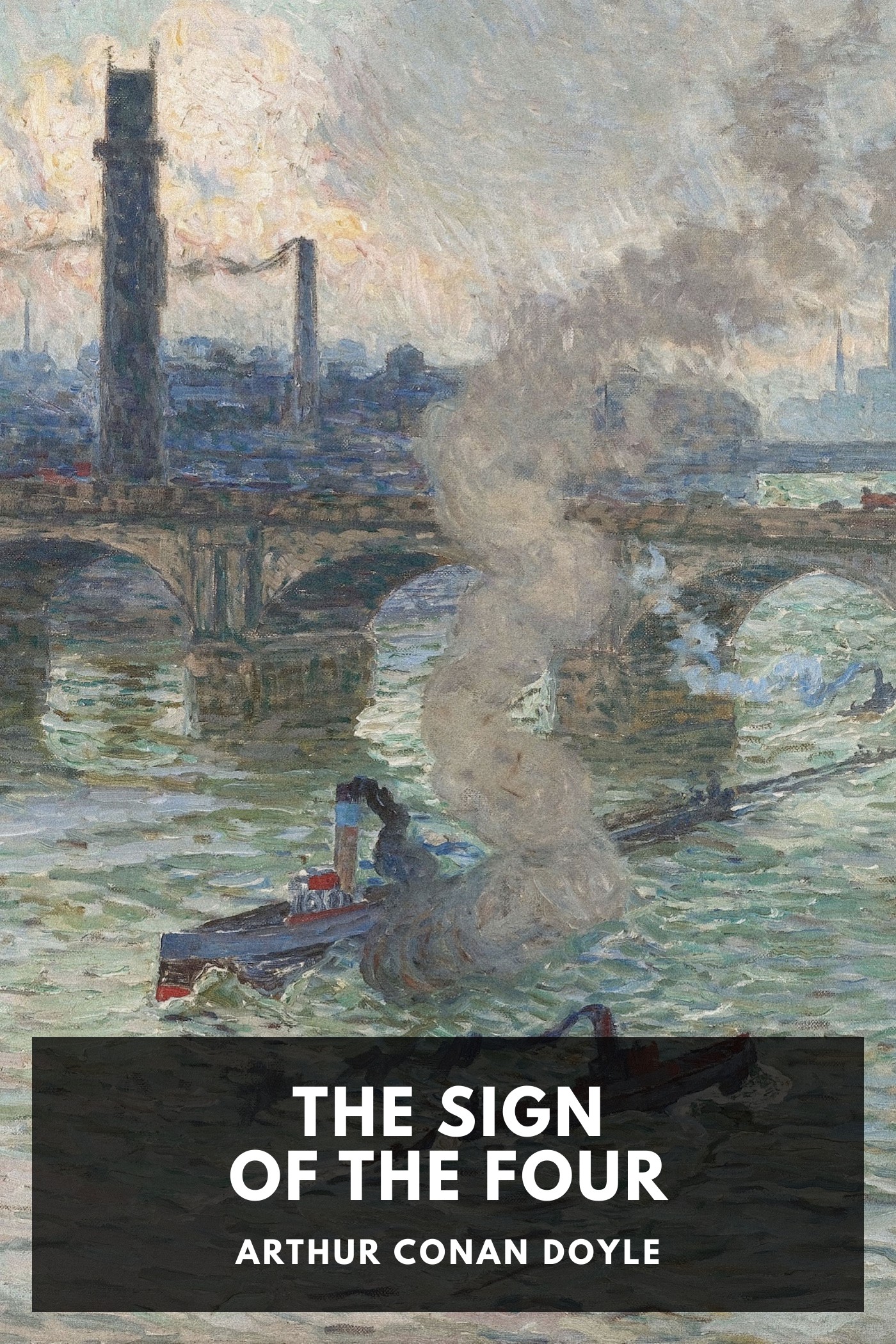 Portada de The Sign of the Four, de Arthur Conan Doyle