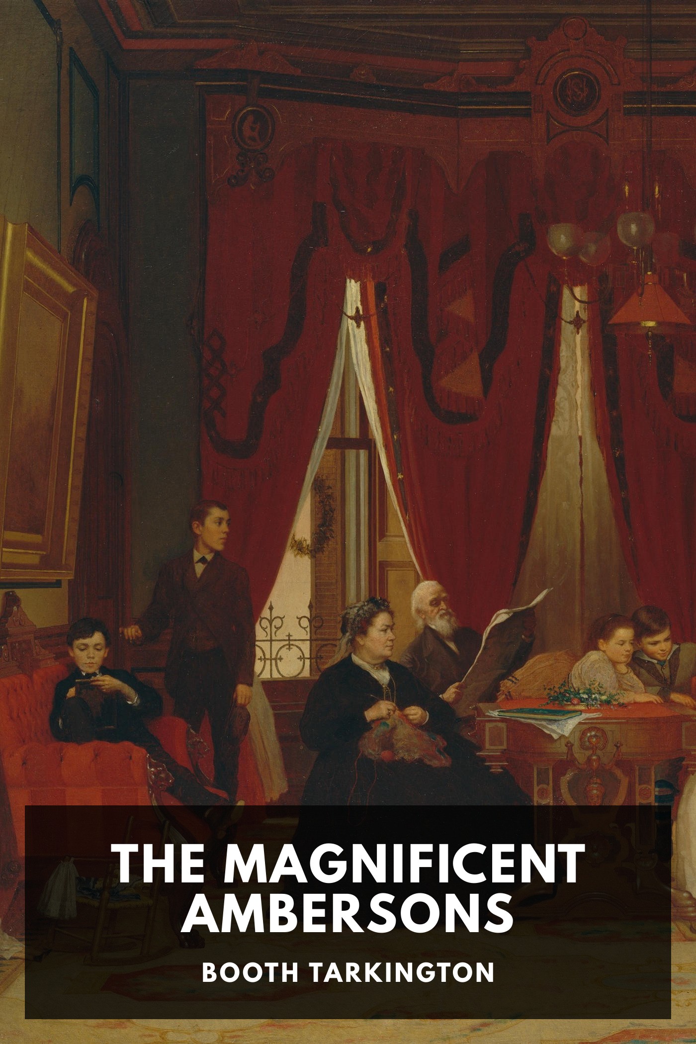 Couverture de The Magnificent Ambersons par Booth Tarkington