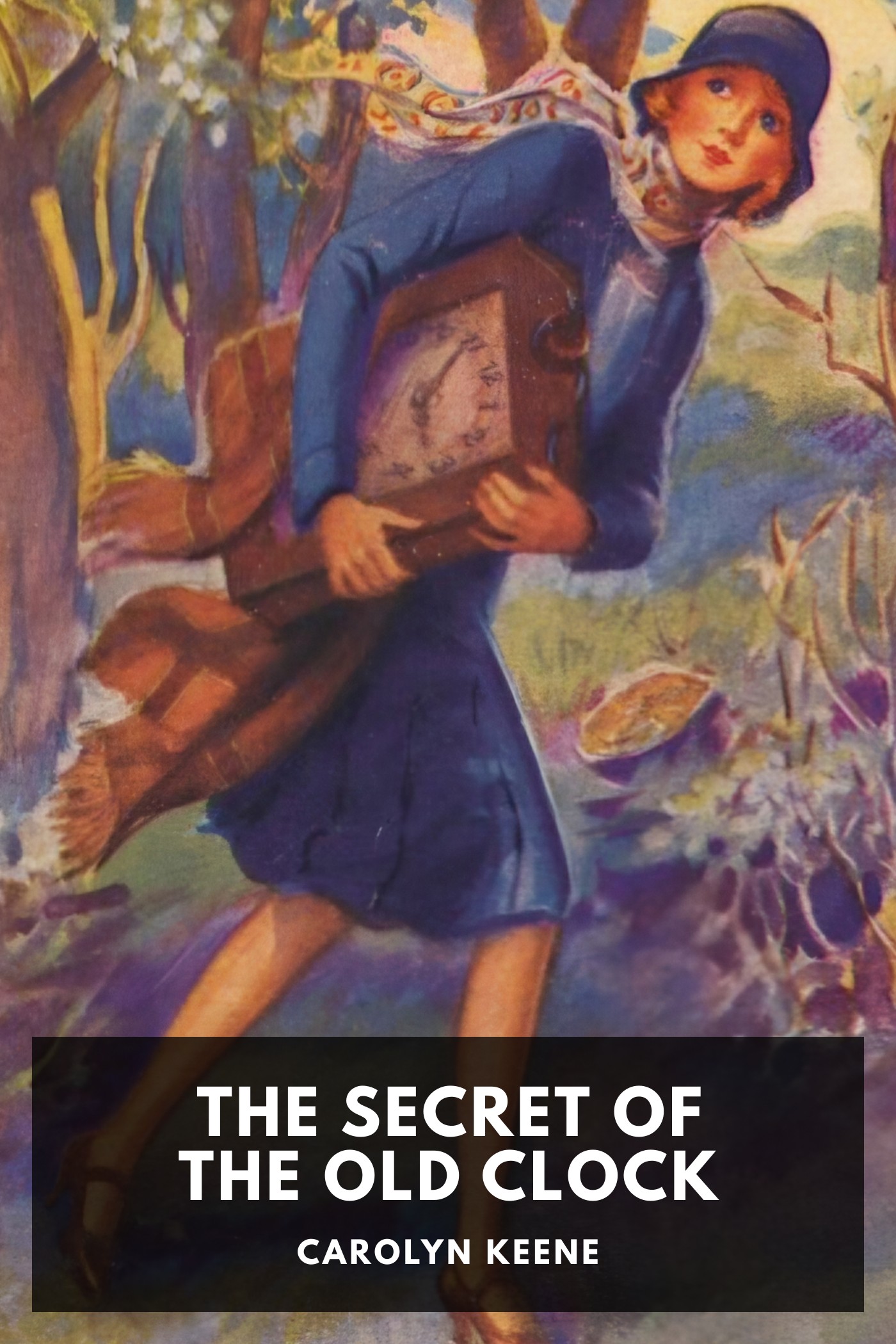 《The Secret of the Old Clock》封面,Carolyn Keene 著