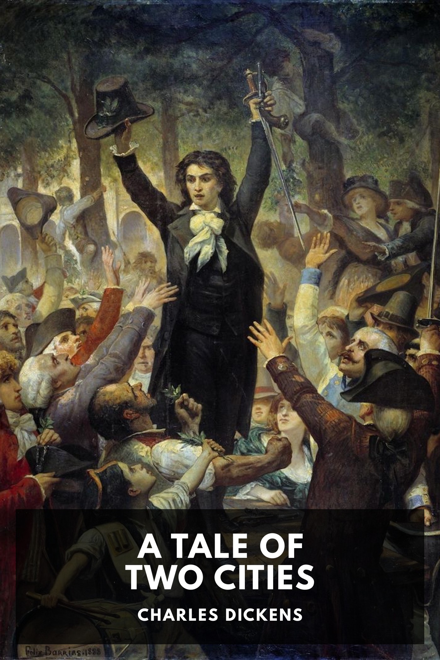 Cover of A Tale of Two Cities by Charles Dickens