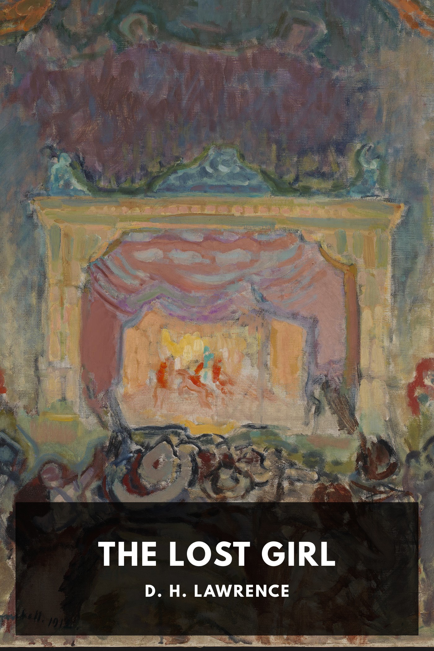 《The Lost Girl》封面,D. H. Lawrence 著