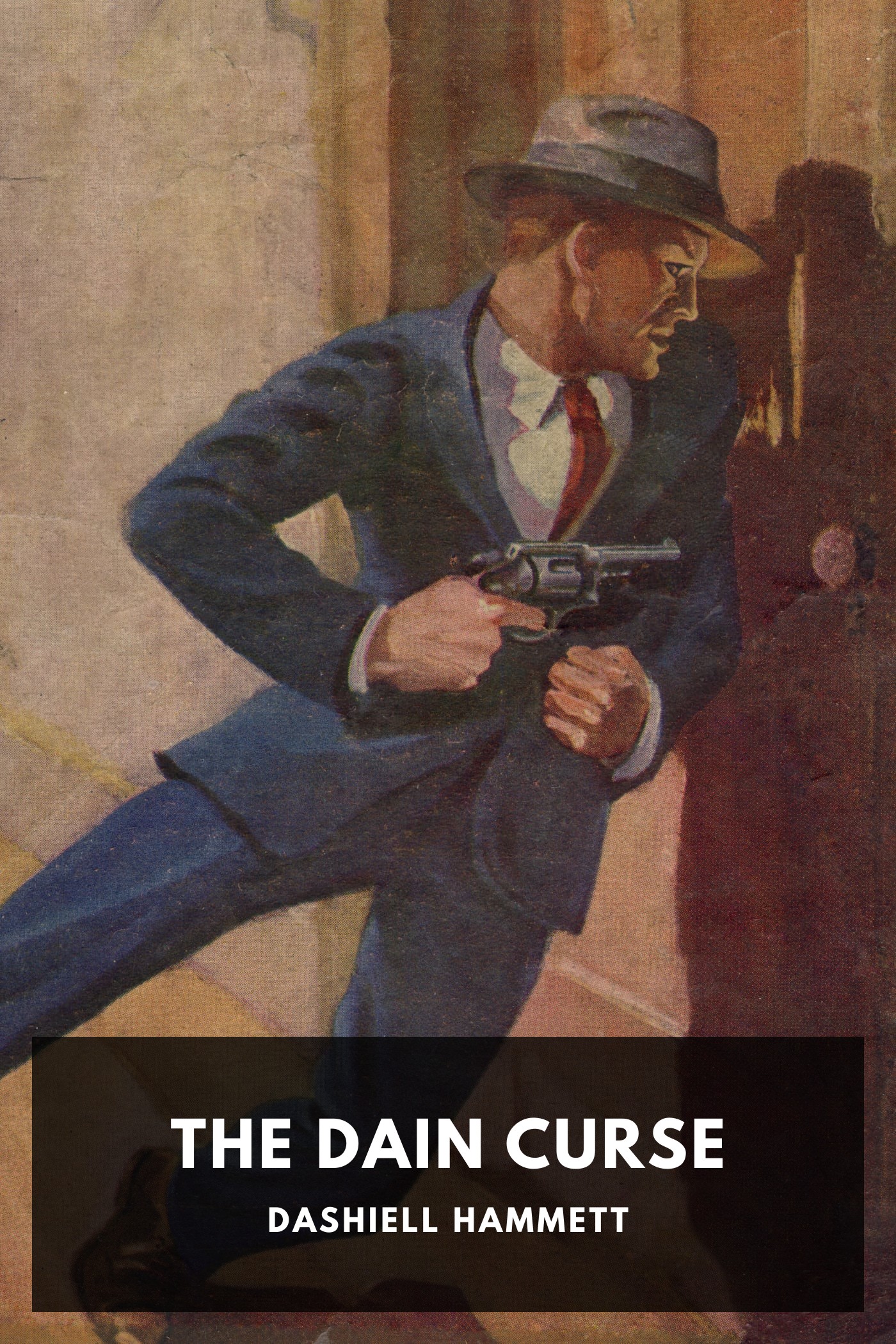 《The Dain Curse》封面,Dashiell Hammett 著