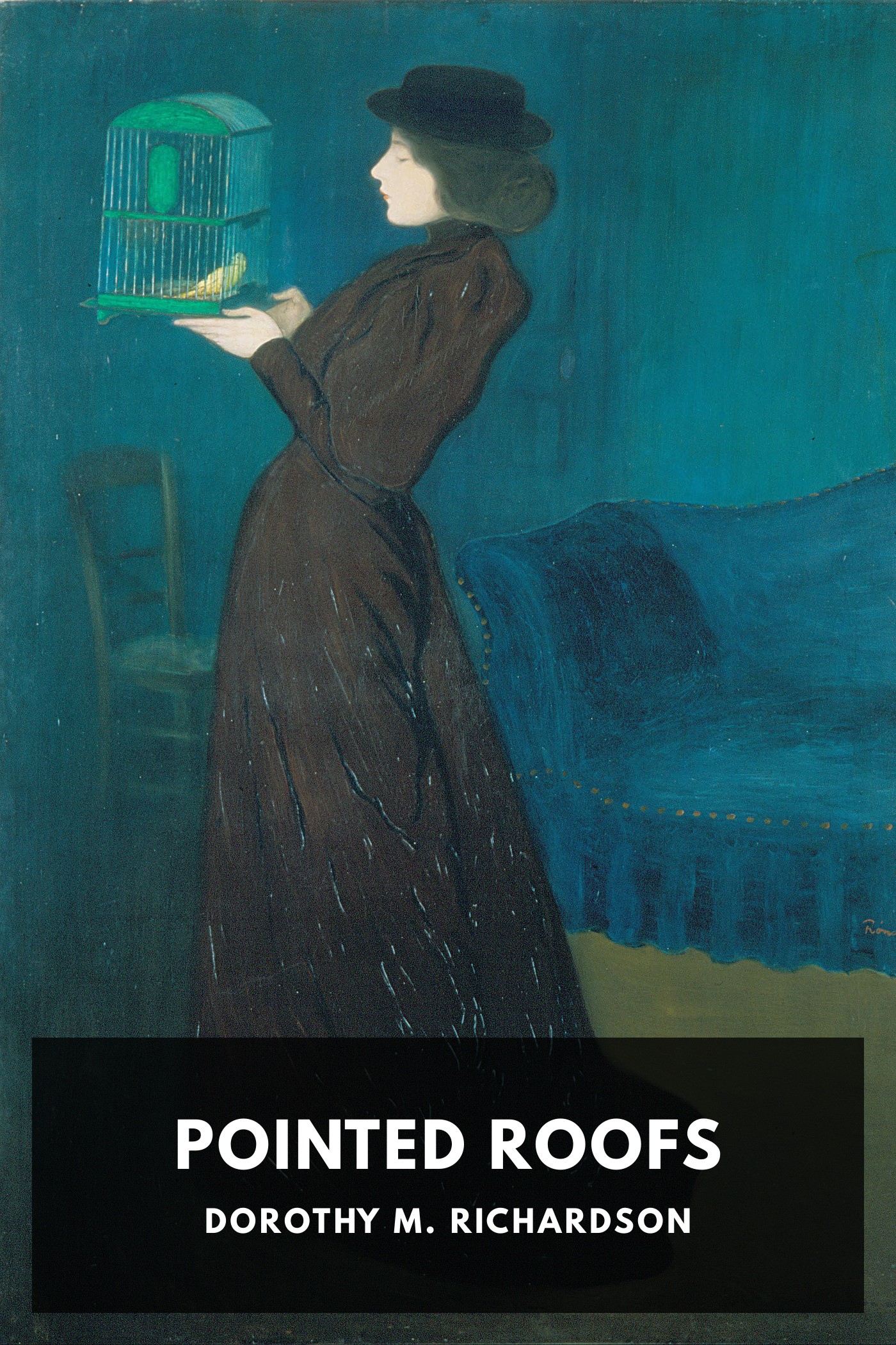 Portada de Pointed Roofs, de Dorothy M. Richardson