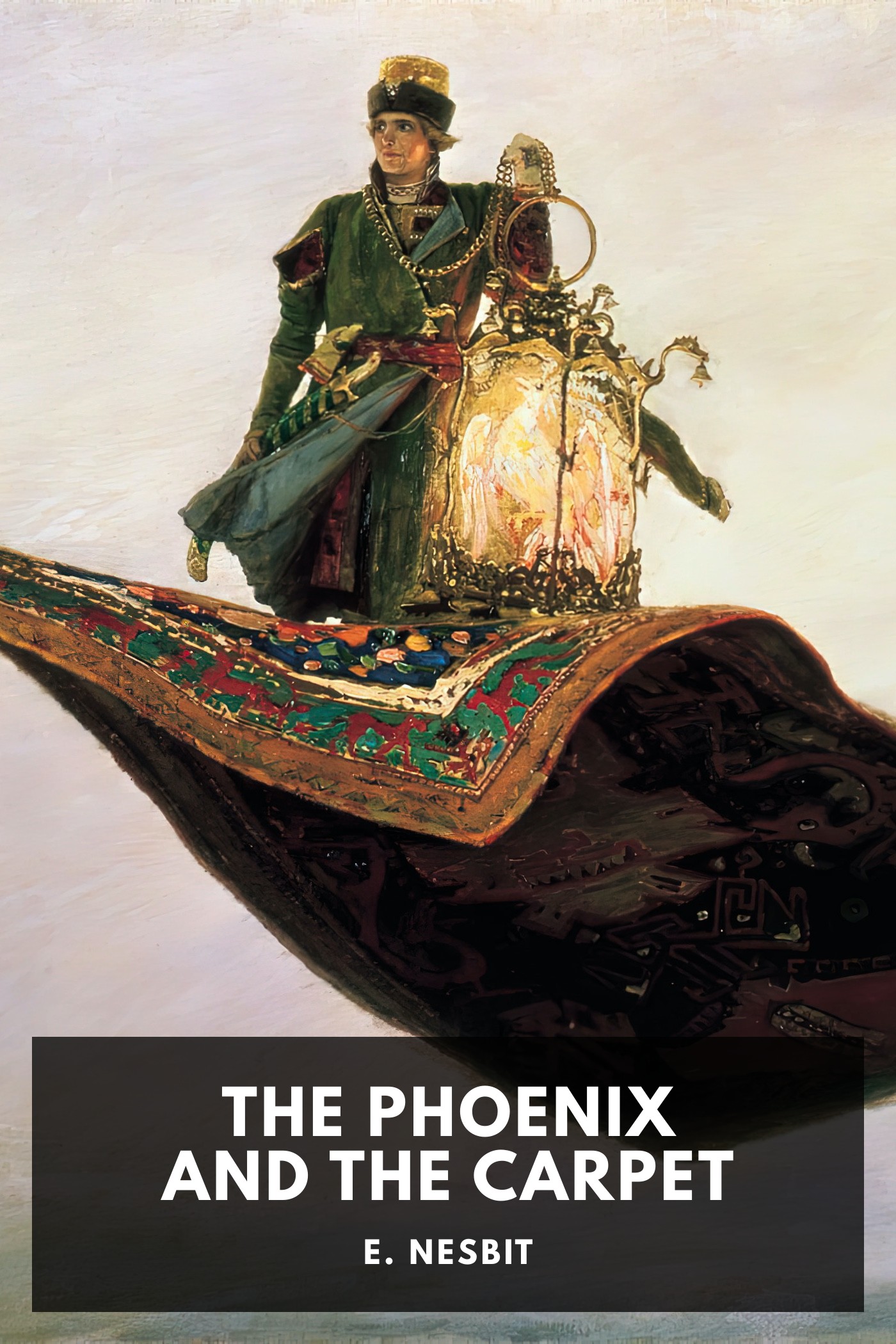 Portada de The Phoenix and the Carpet, de E. Nesbit