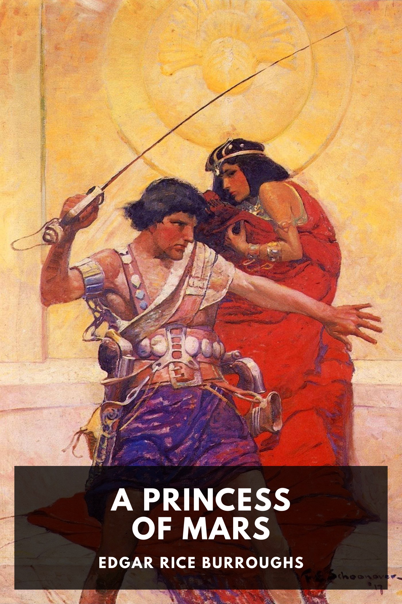 Cover of A Princess of Mars by Edgar Rice Burroughs